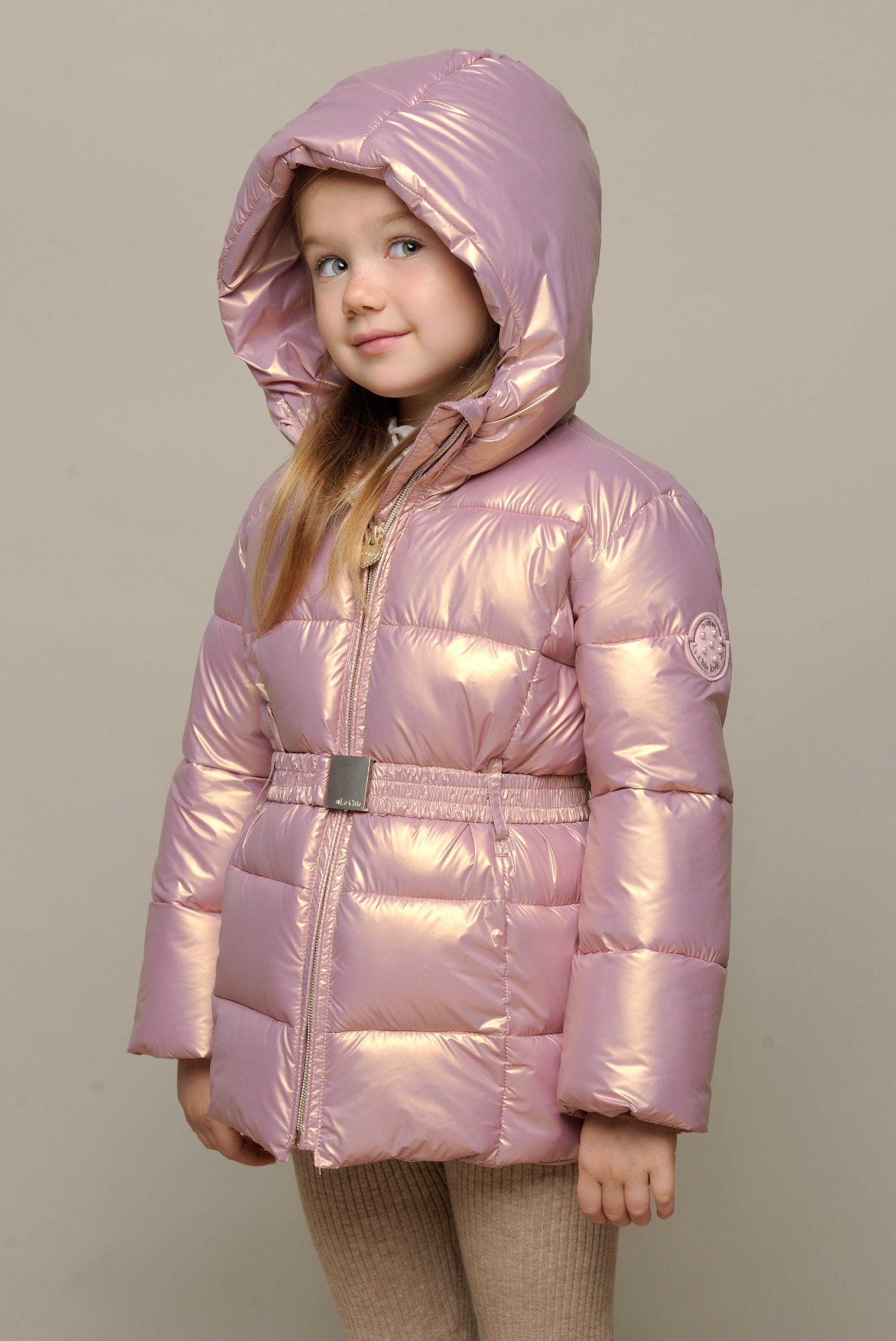 BIRDE classic puffy belt coat