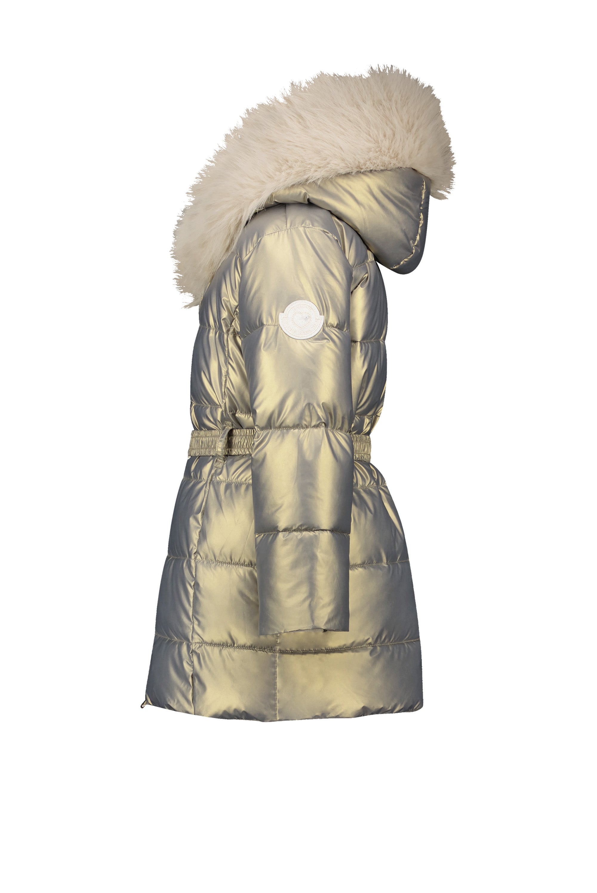 ♥ BODETTE ♥ fur-edged hood coat *Gorgeous Gray*
