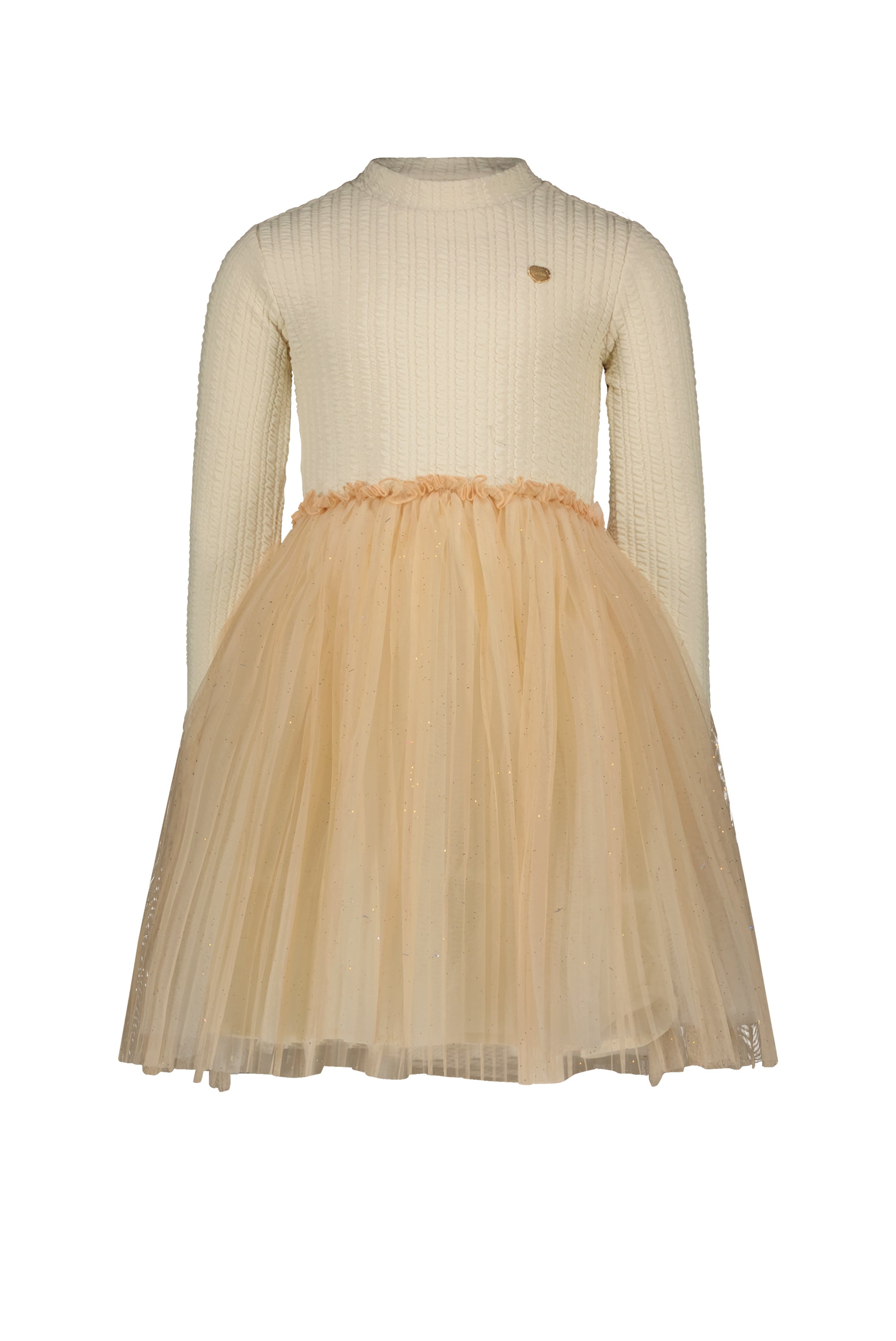 ♥ SMART ♥ cable knit tule dress *Dreamy Creamy* - Main Image