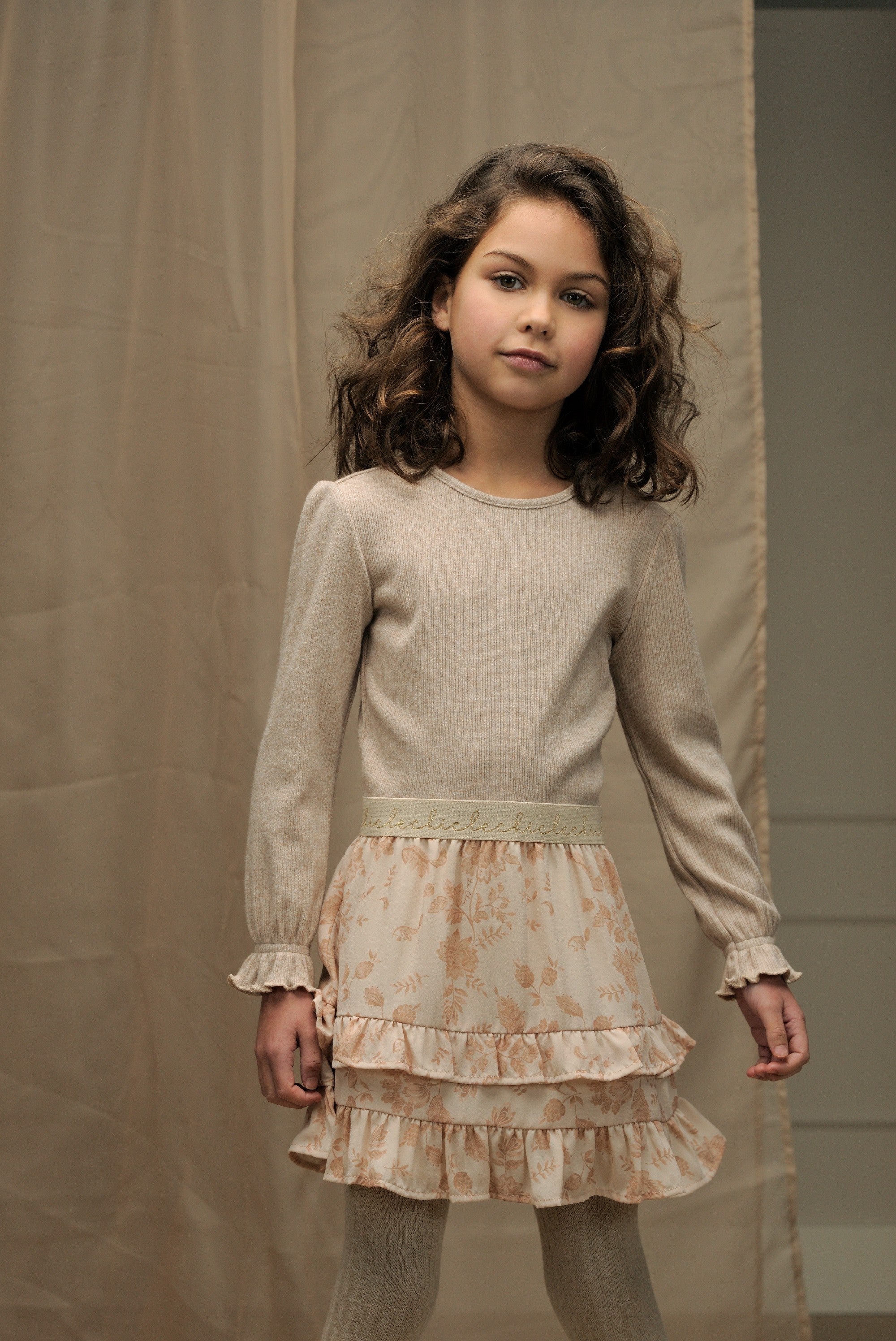 ♥ SEINE ♥ floral combination dress *Dreamy Creamy*