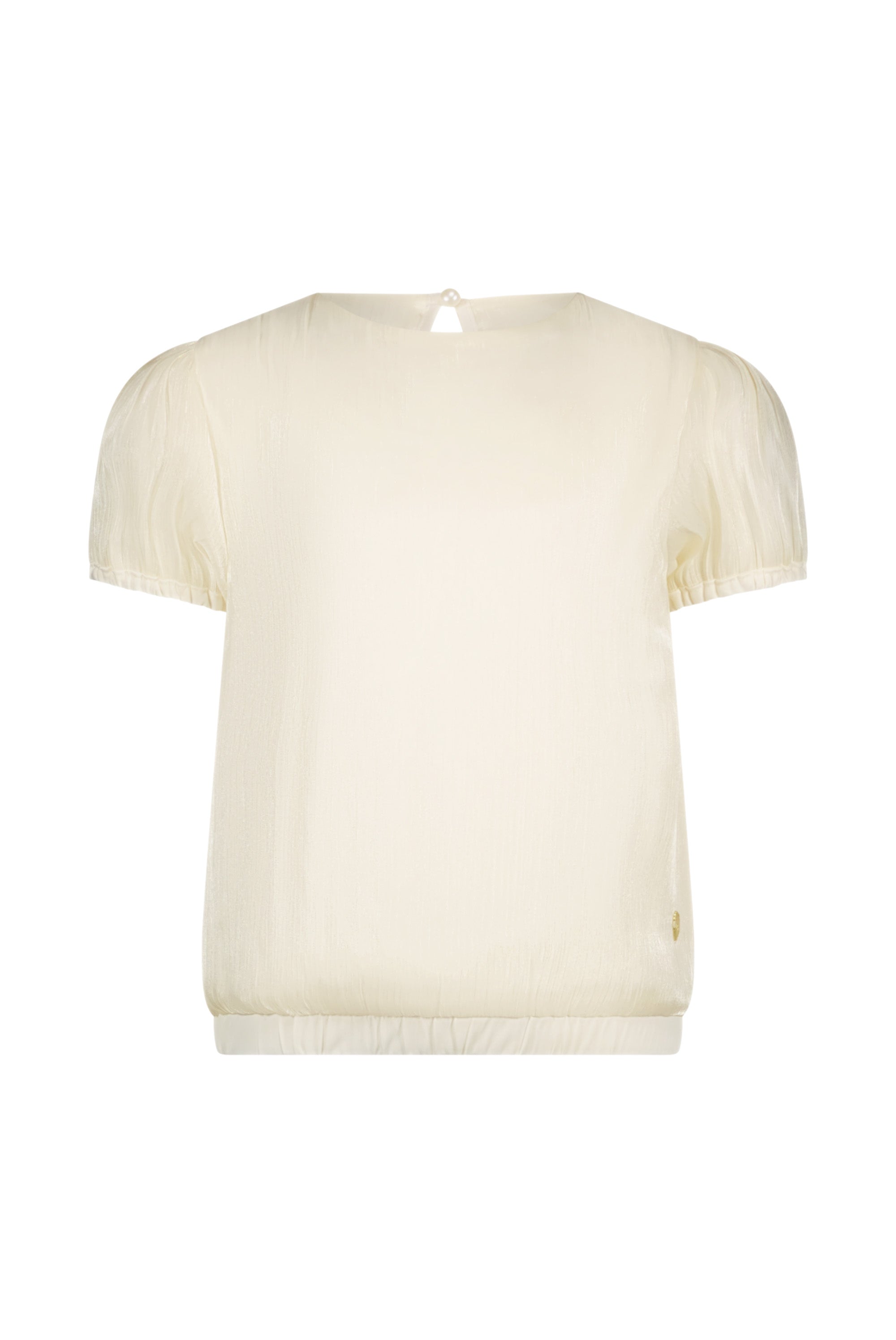 EVERLEE silky voile top Dreamy Creamy