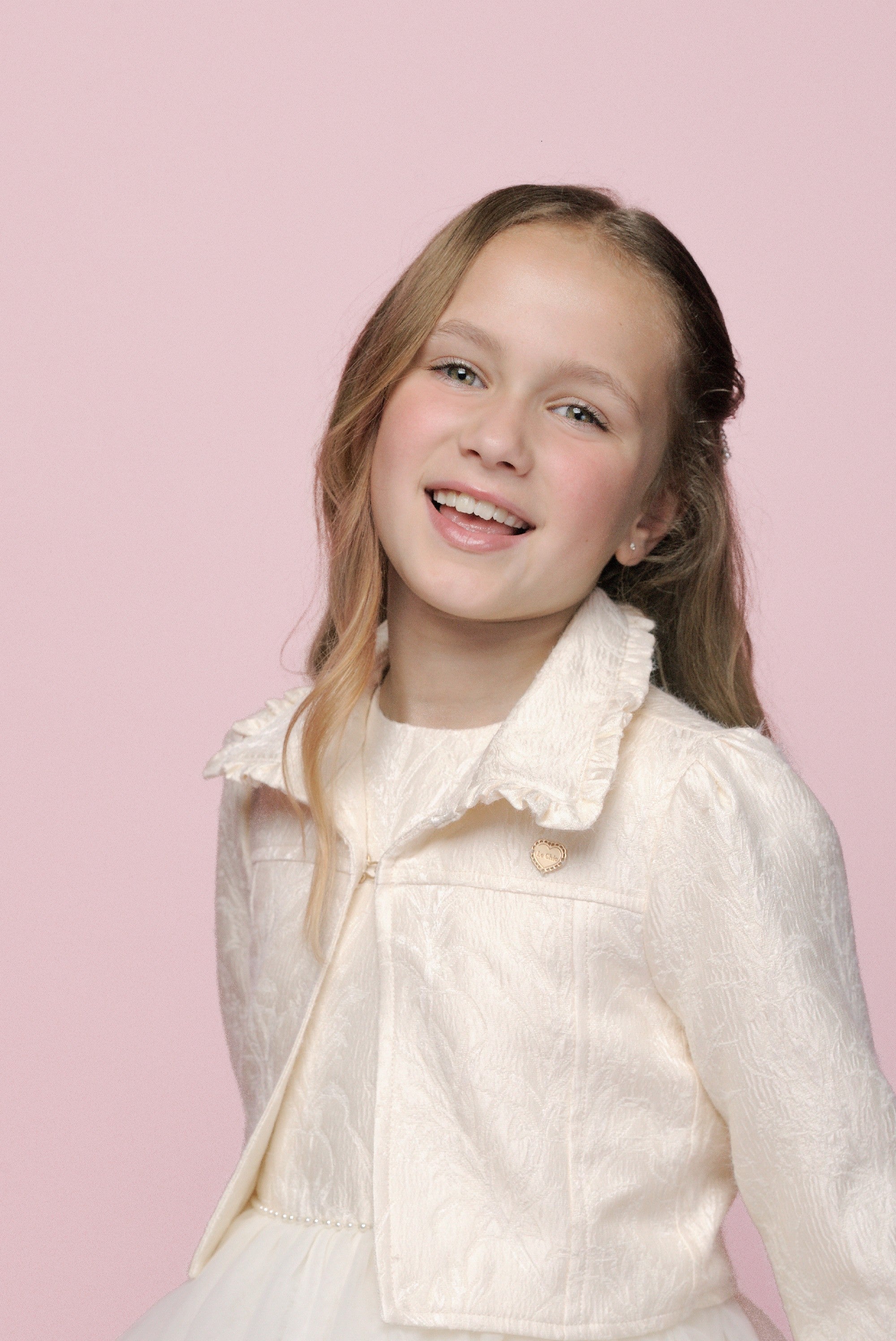 ♥AQUI♥ damast indoorjacket *Dreamy Creamy*