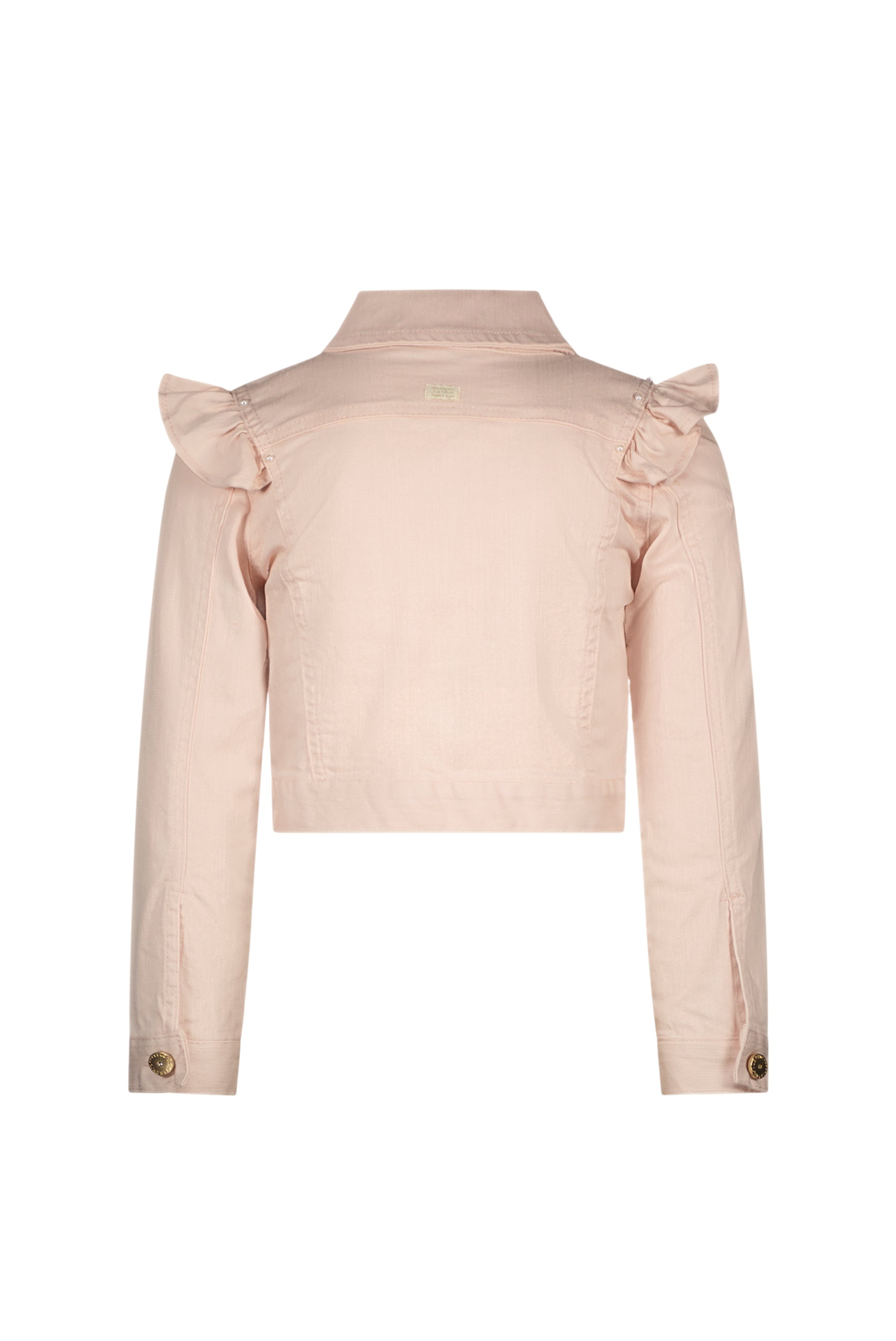 ♥ALYSUM♥ ruffle denim jacket *Pinky Promise*