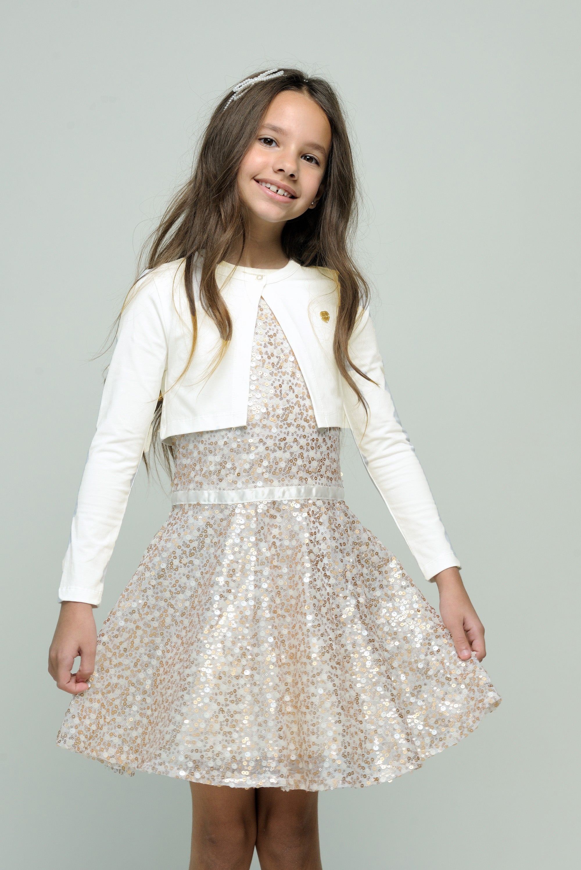 ♥NONOHY♥ spring bolero *Pearled Ivory*