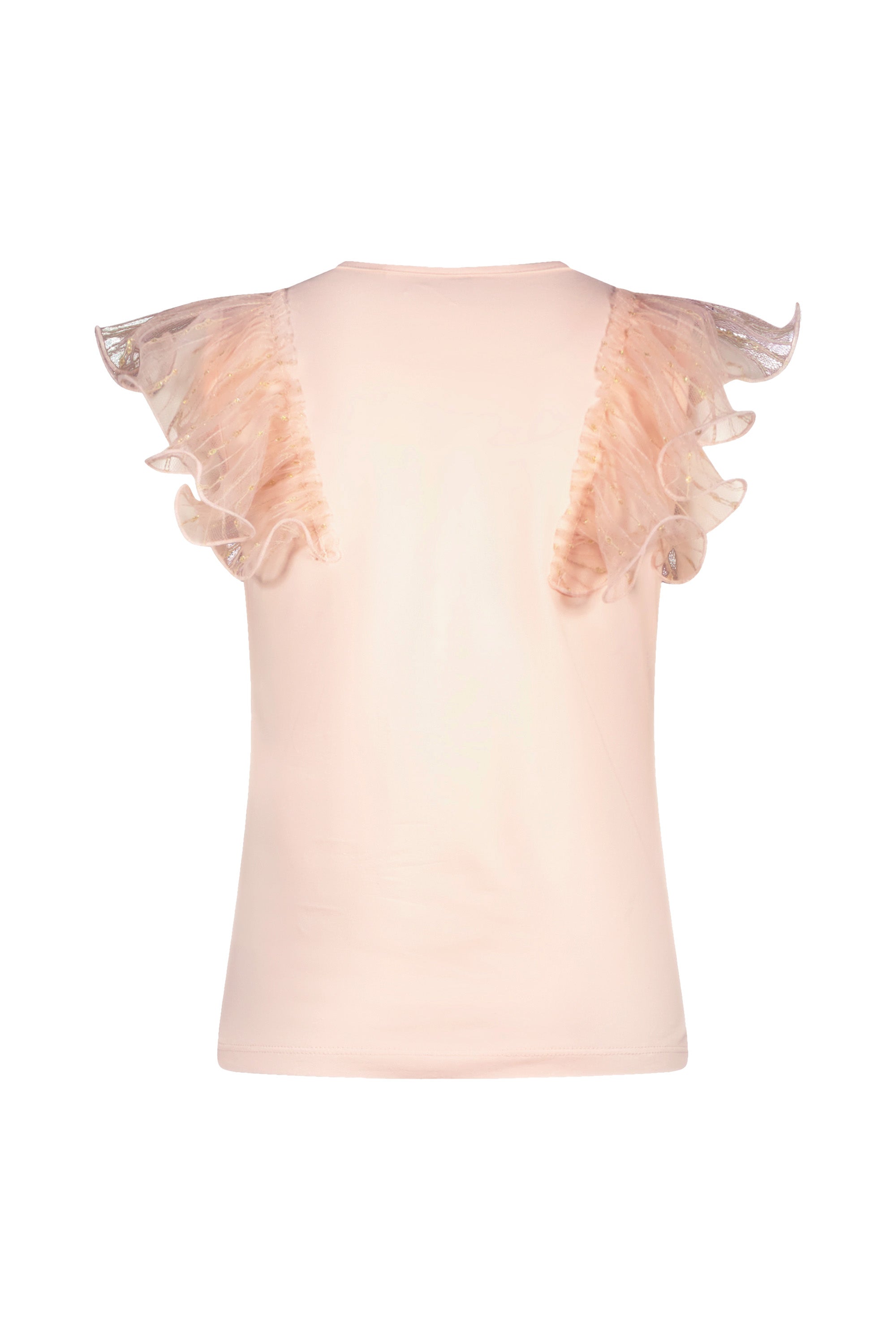 ♥NOBLESSE♥ lurex net T-shirt *Pinky Promise*