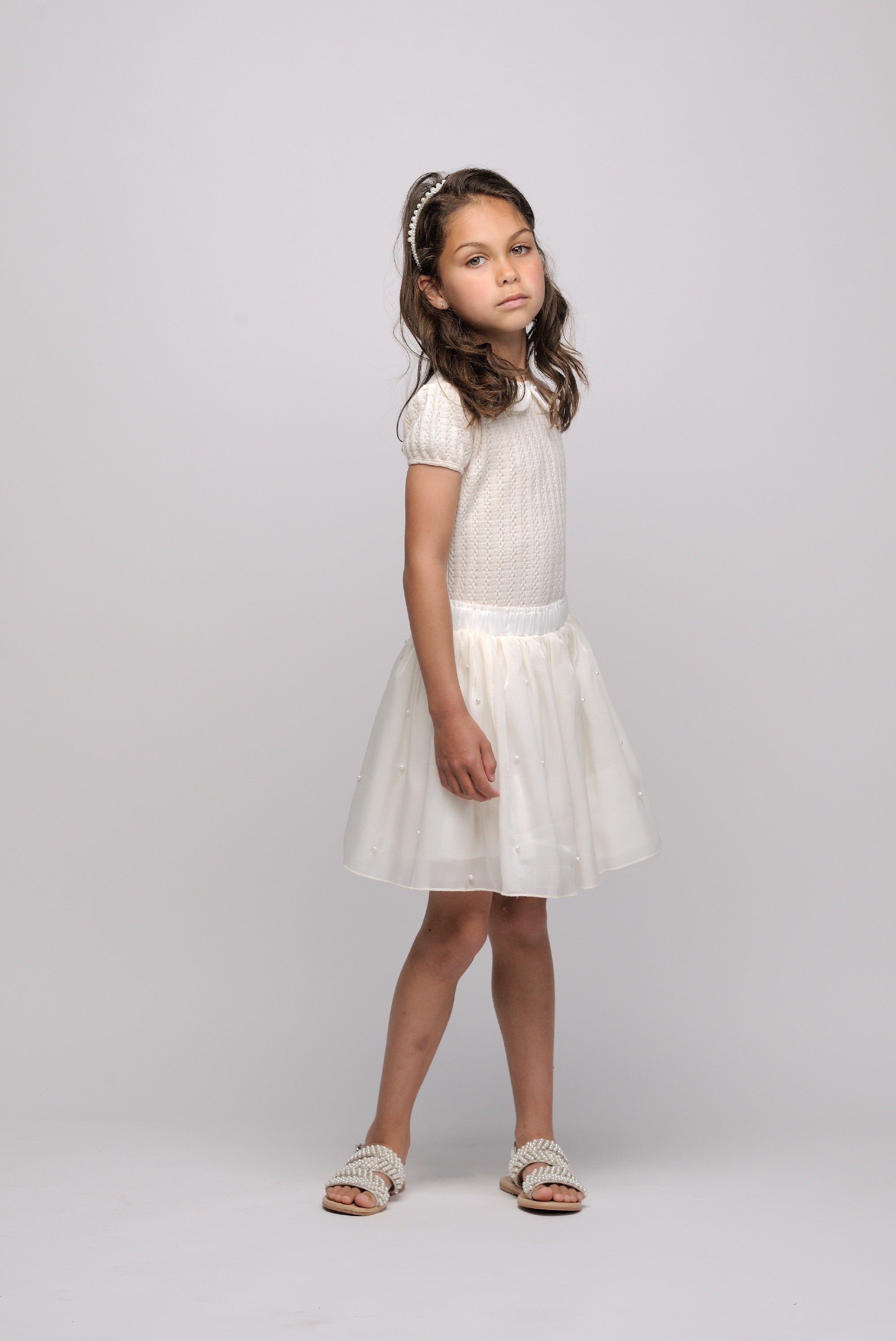 ♥NARLY♥ spring knit Pearl's top *Dreamy Creamy*