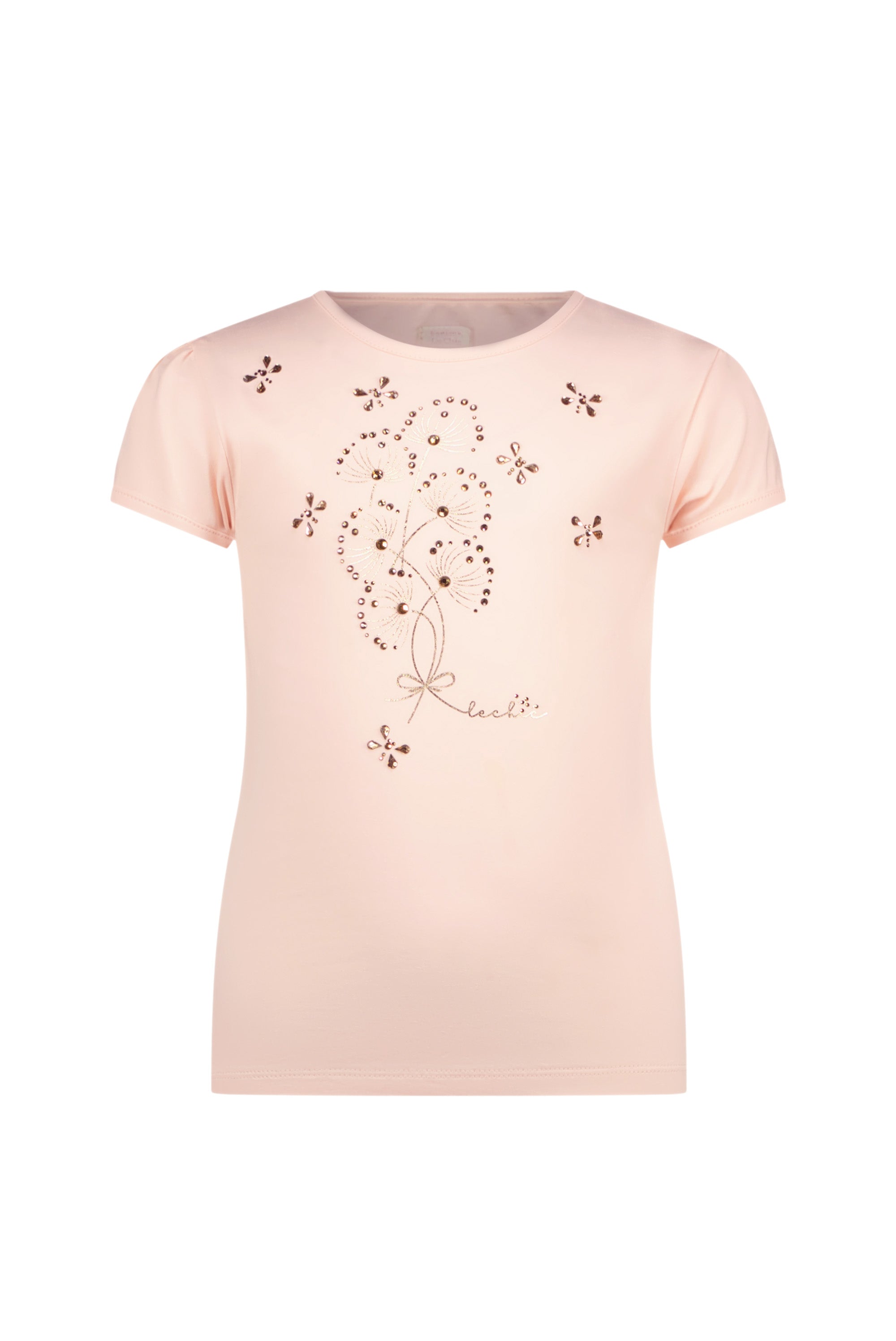 ♥NOMMY♥ foil & stones T-shirt *Pinky Promise*