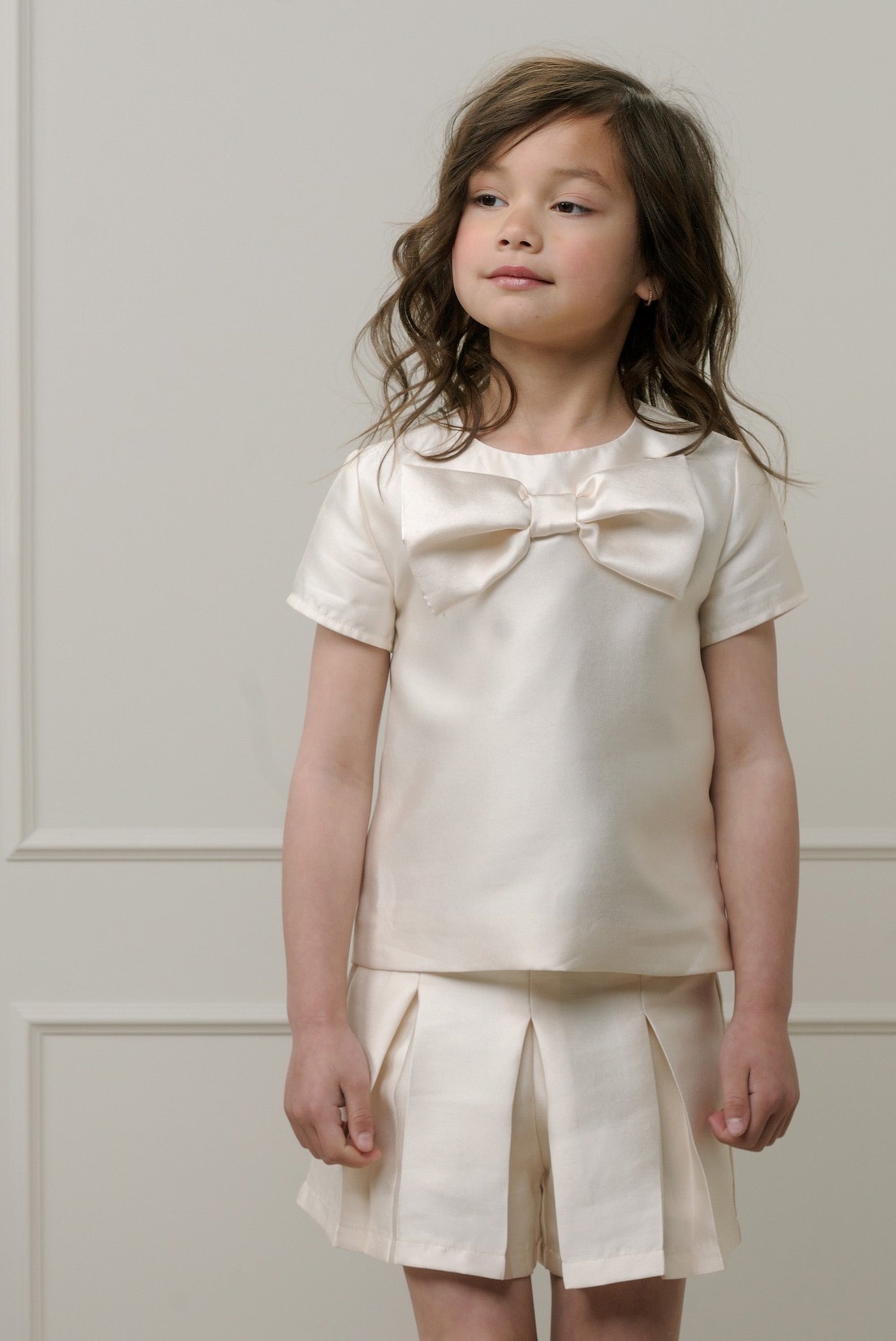 ♥DARLING♥ crêpe shorts *Pearled Ivory*