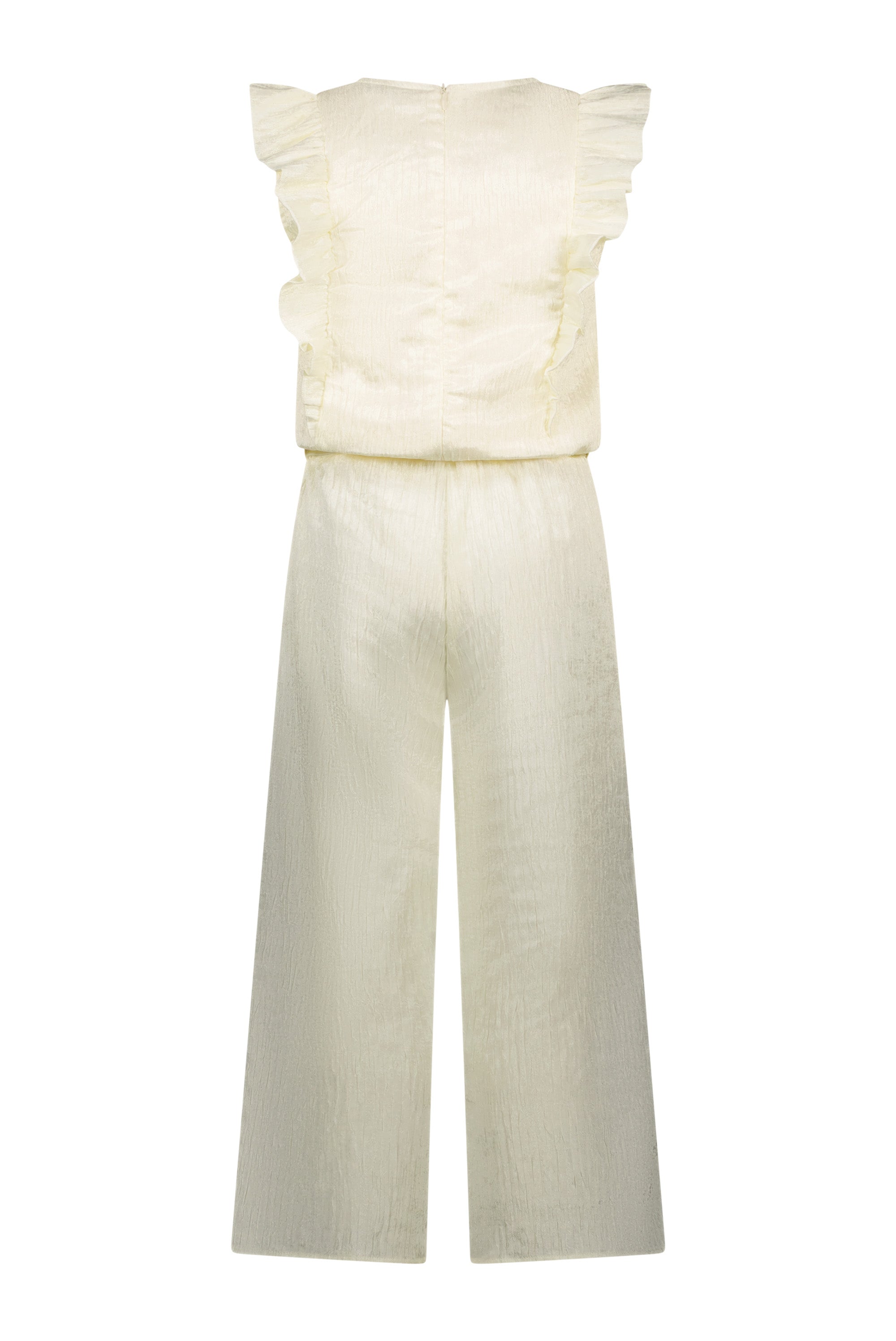 ♥KYROLA♥ crushed satin jumpsuit *Dreamy Creamy*