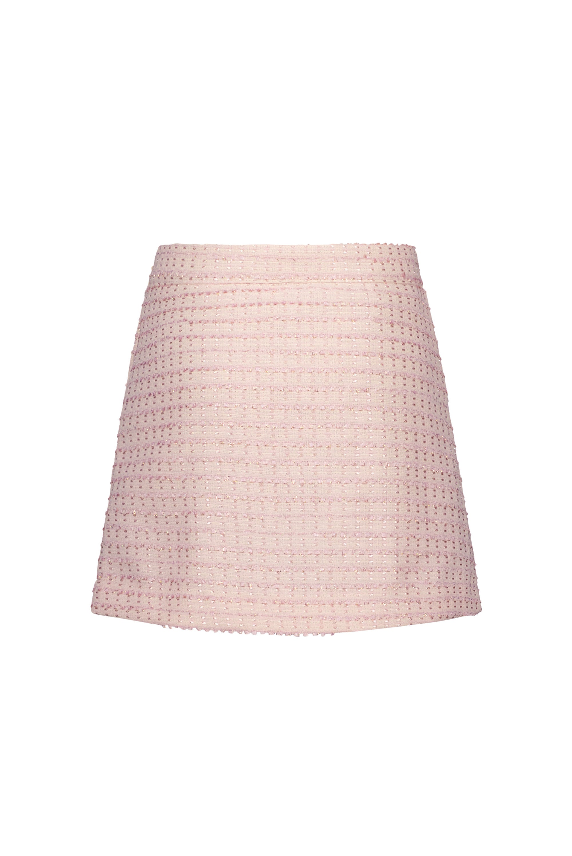 ♥TIANA♥ summer Chic tweed skirt *Lilac Dream*