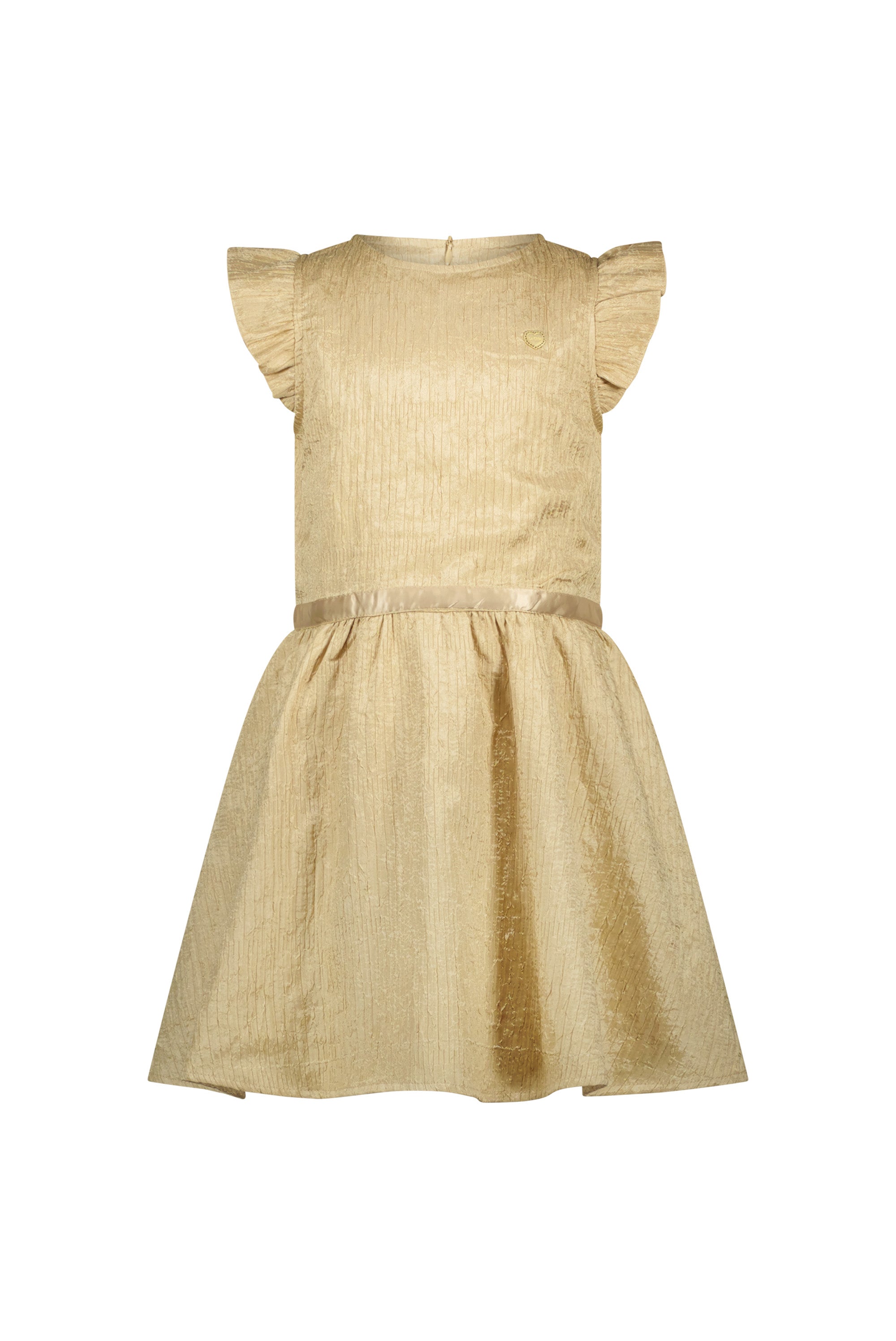 ♥SYMIRA♥ crushed satin dress *Gold Rush*