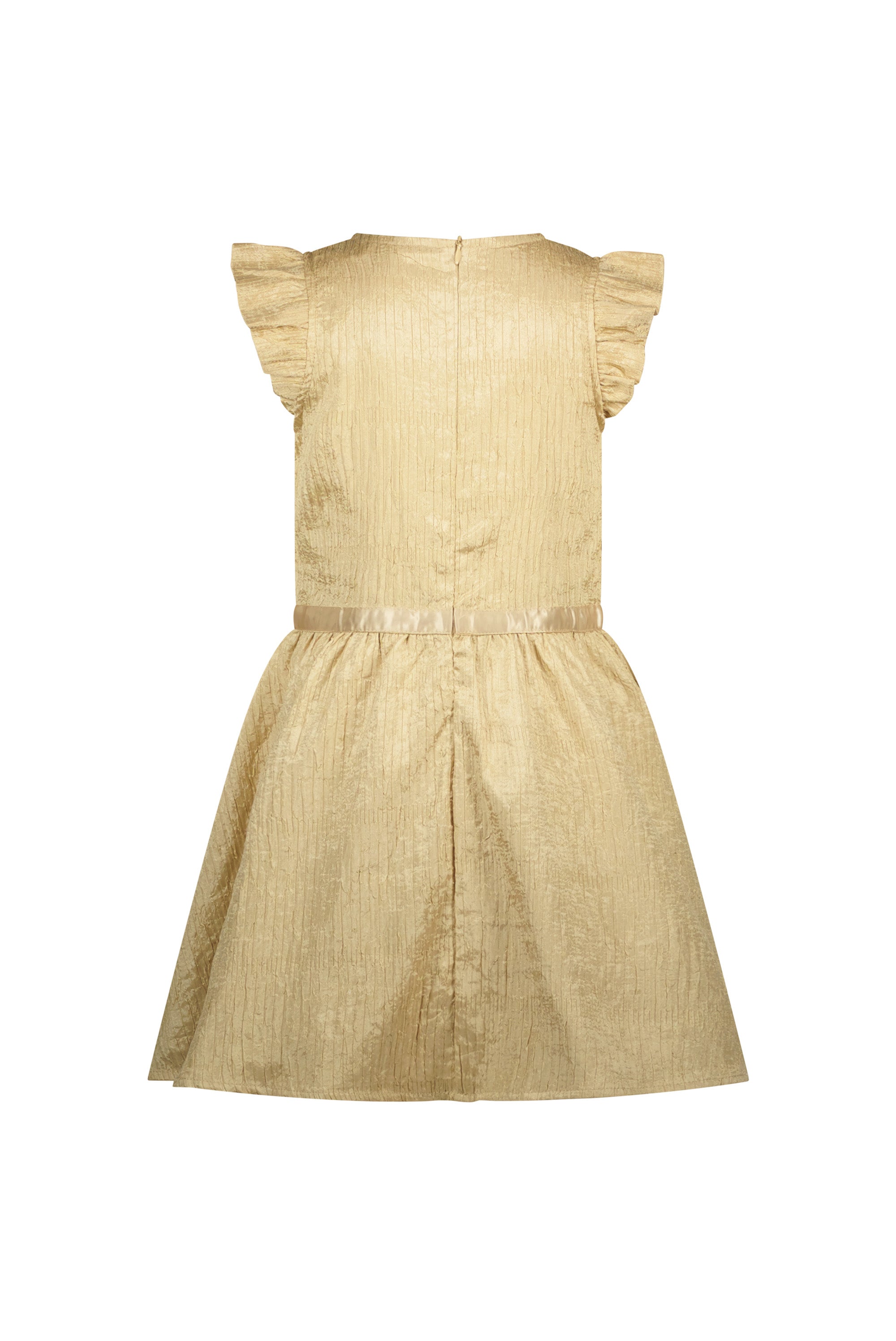 ♥SYMIRA♥ crushed satin dress *Gold Rush*
