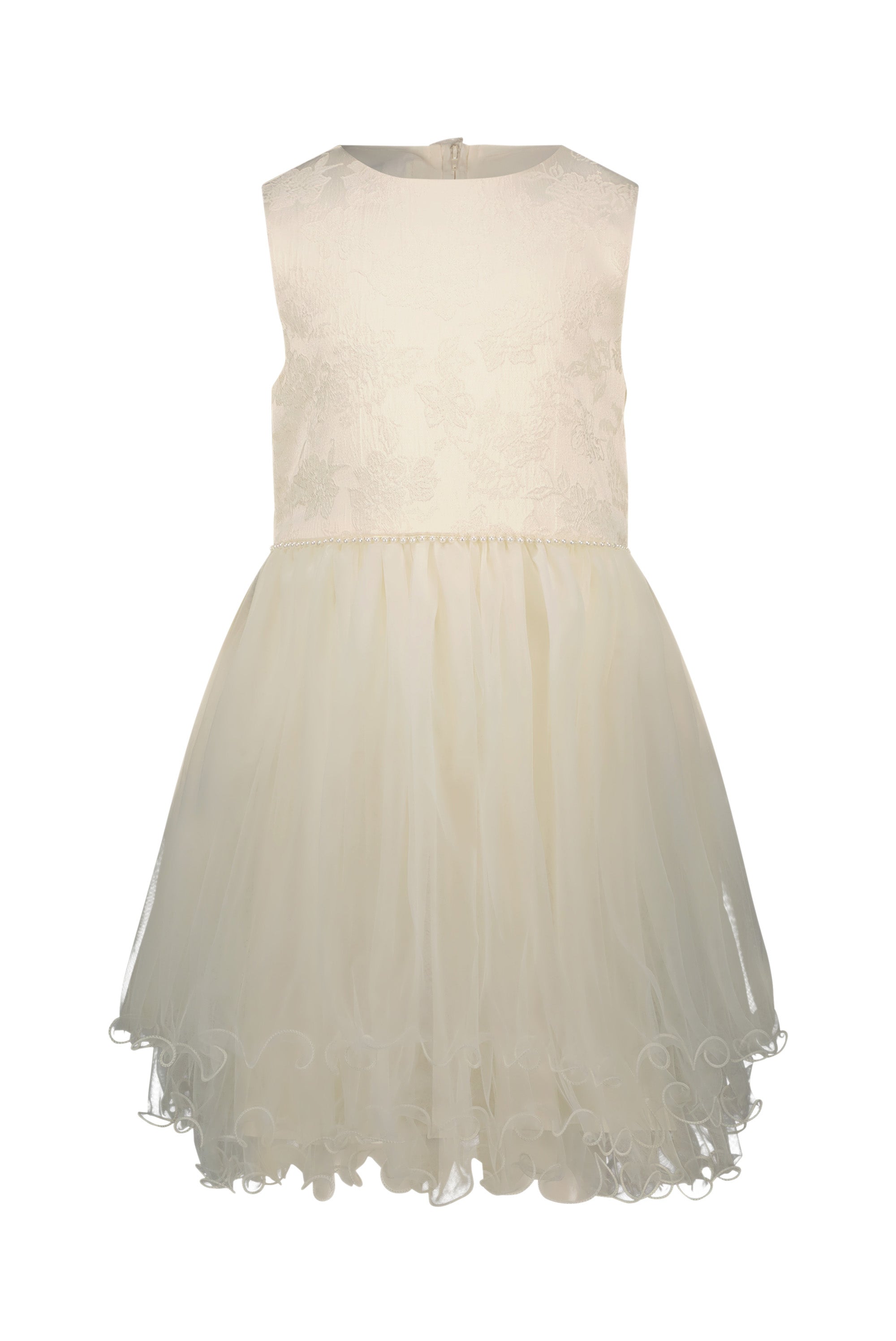 ♥SYMPHA♥ damast & tule dress *Dreamy Creamy*