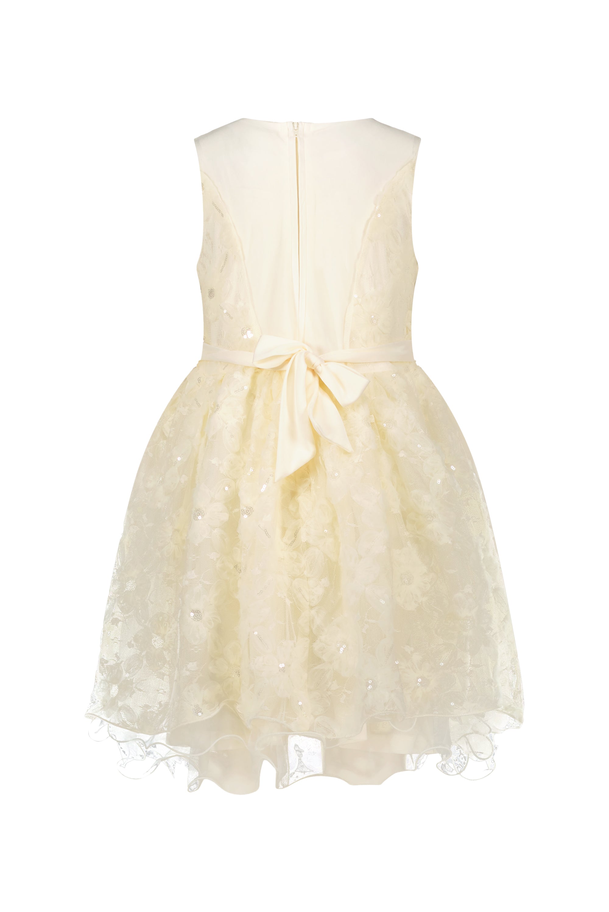 ♥SYMRO♥ flower-net party dress *Dreamy Creamy*