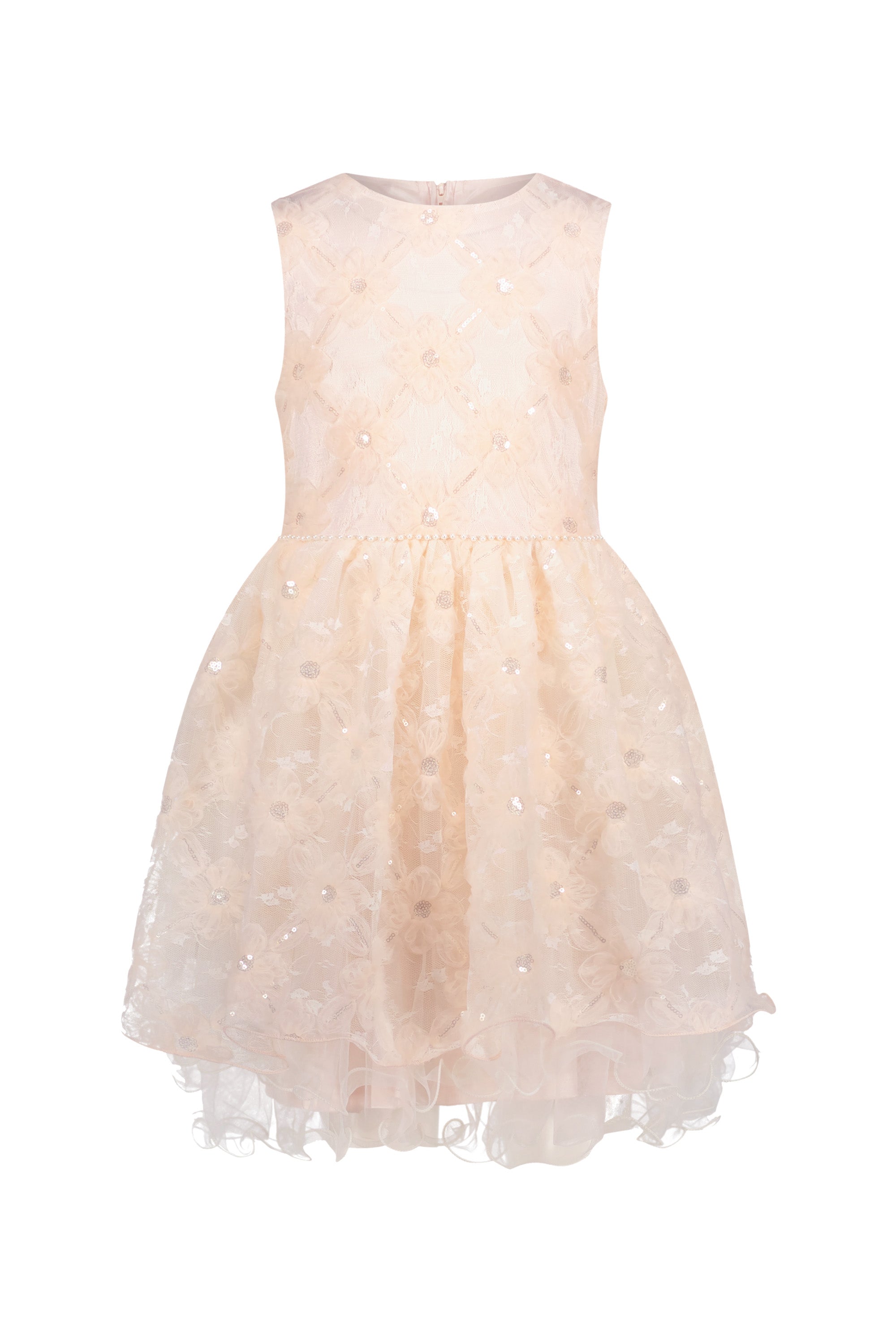 ♥SYMRO♥ flower-net party dress *Pinky Promise*