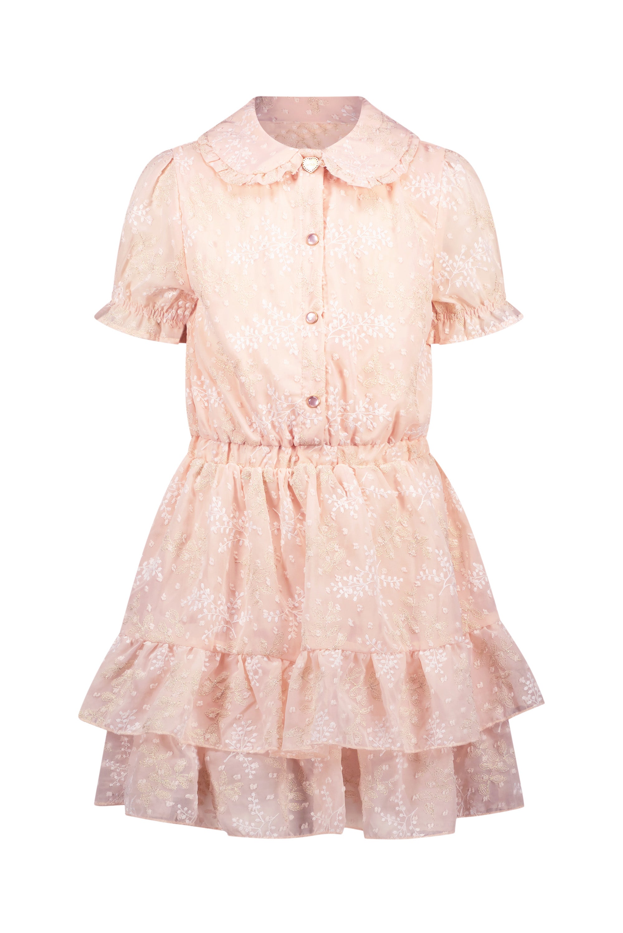 ♥SWANKA♥ embro voile dress *Baroque Pink*