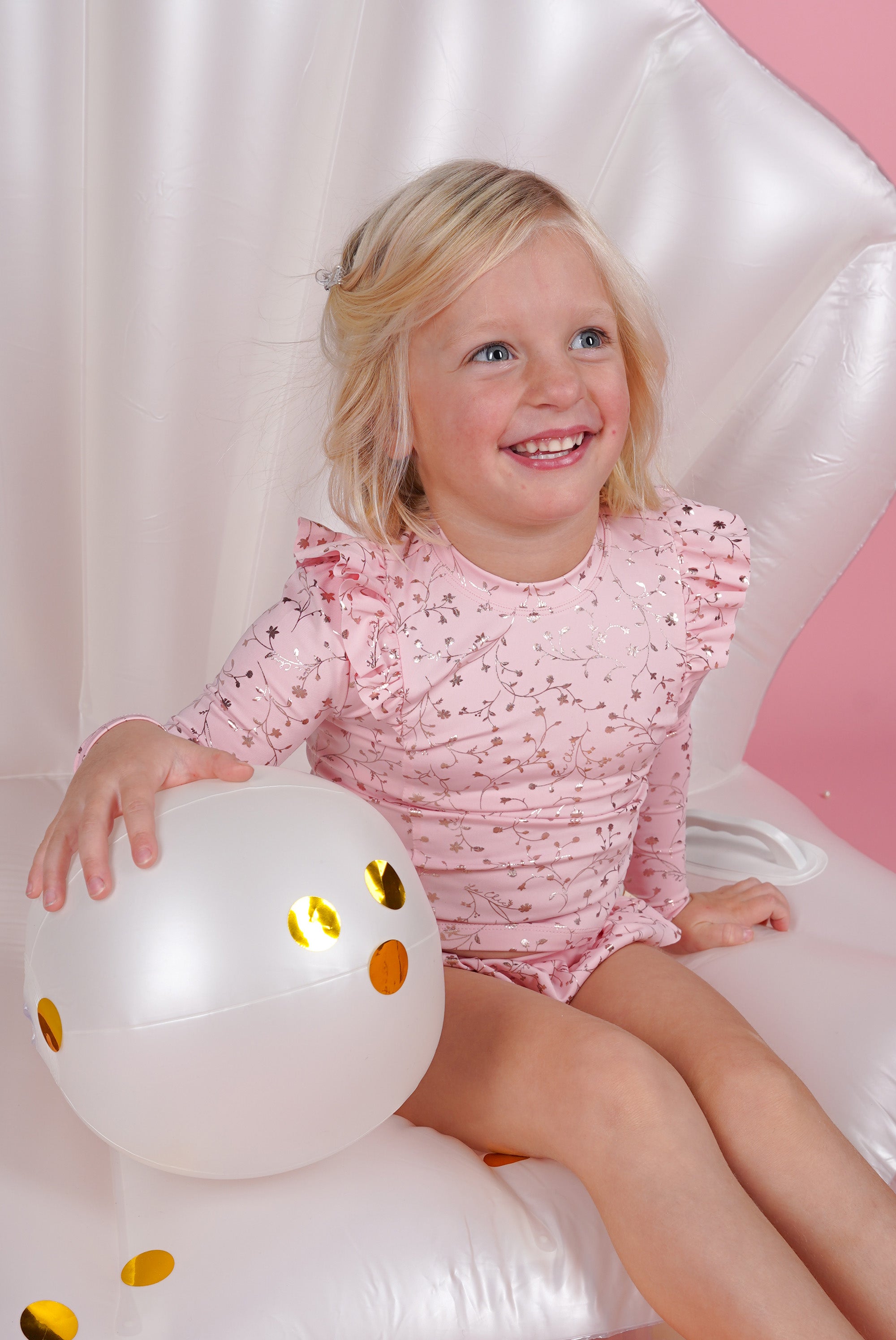 ♥ZOÉ♥ 2-piece swimset & sunglasses *Cotton Candy*