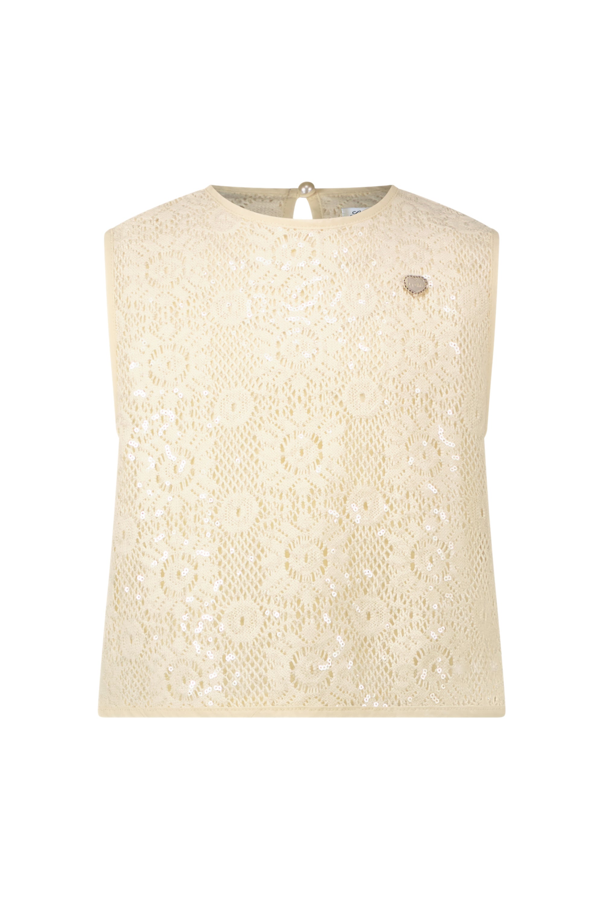 ♥ ENIG ♥ sequin crochet top