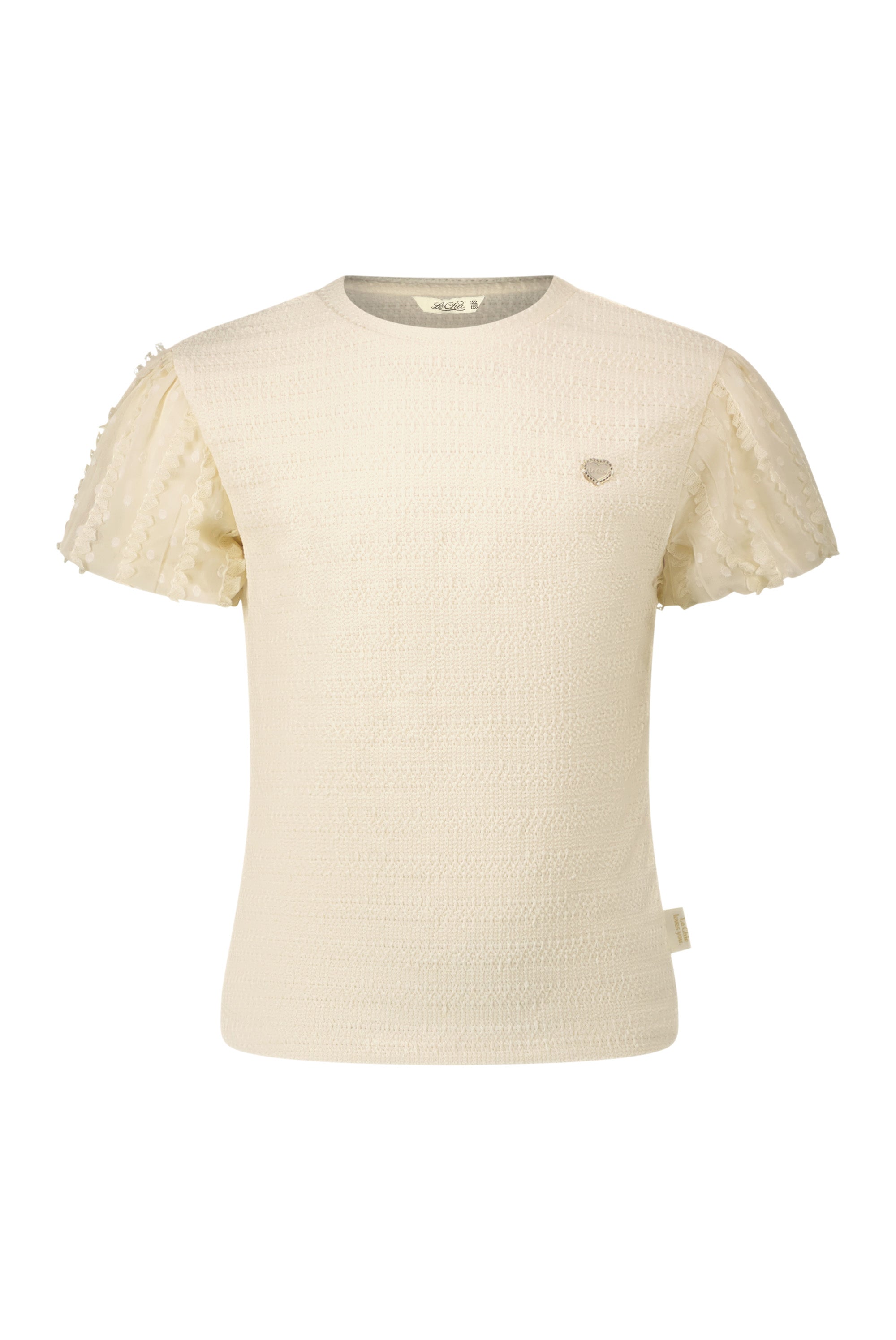 ♥ NARAH ♥ dots & ruffles T-shirt