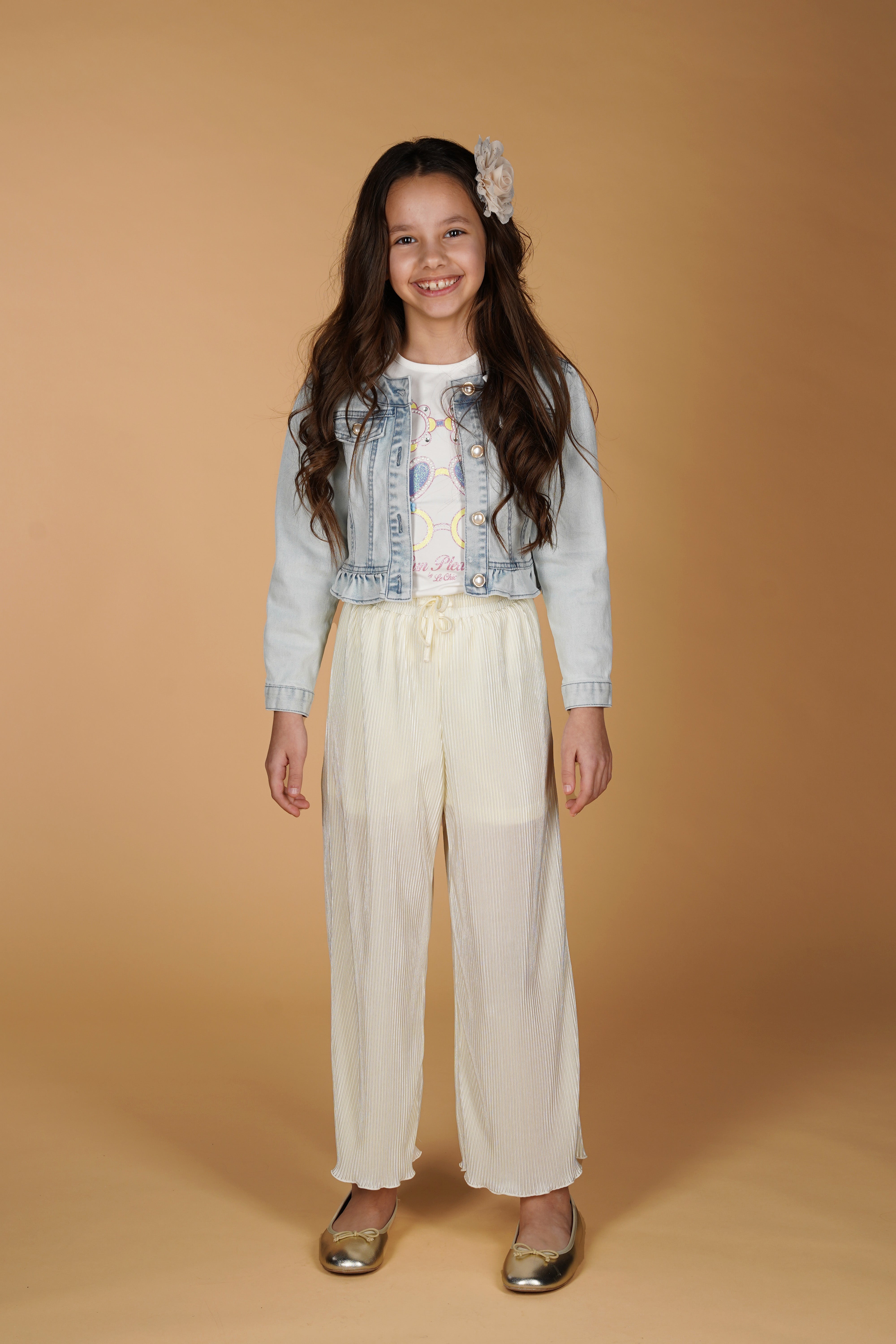 ♥ DESRA ♥ fine plissée pants