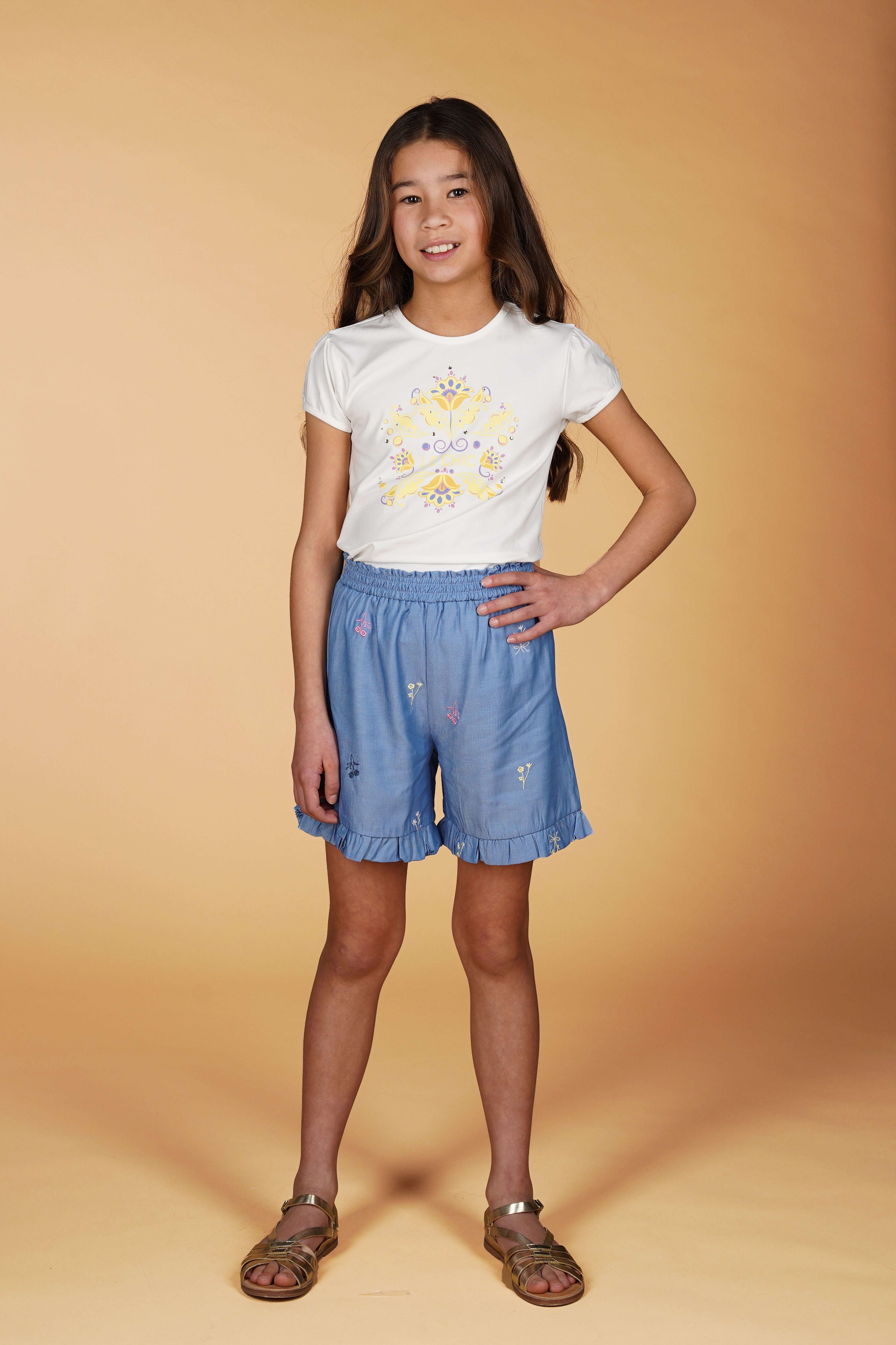 ♥ DUTTI ♥ embro denim shorts