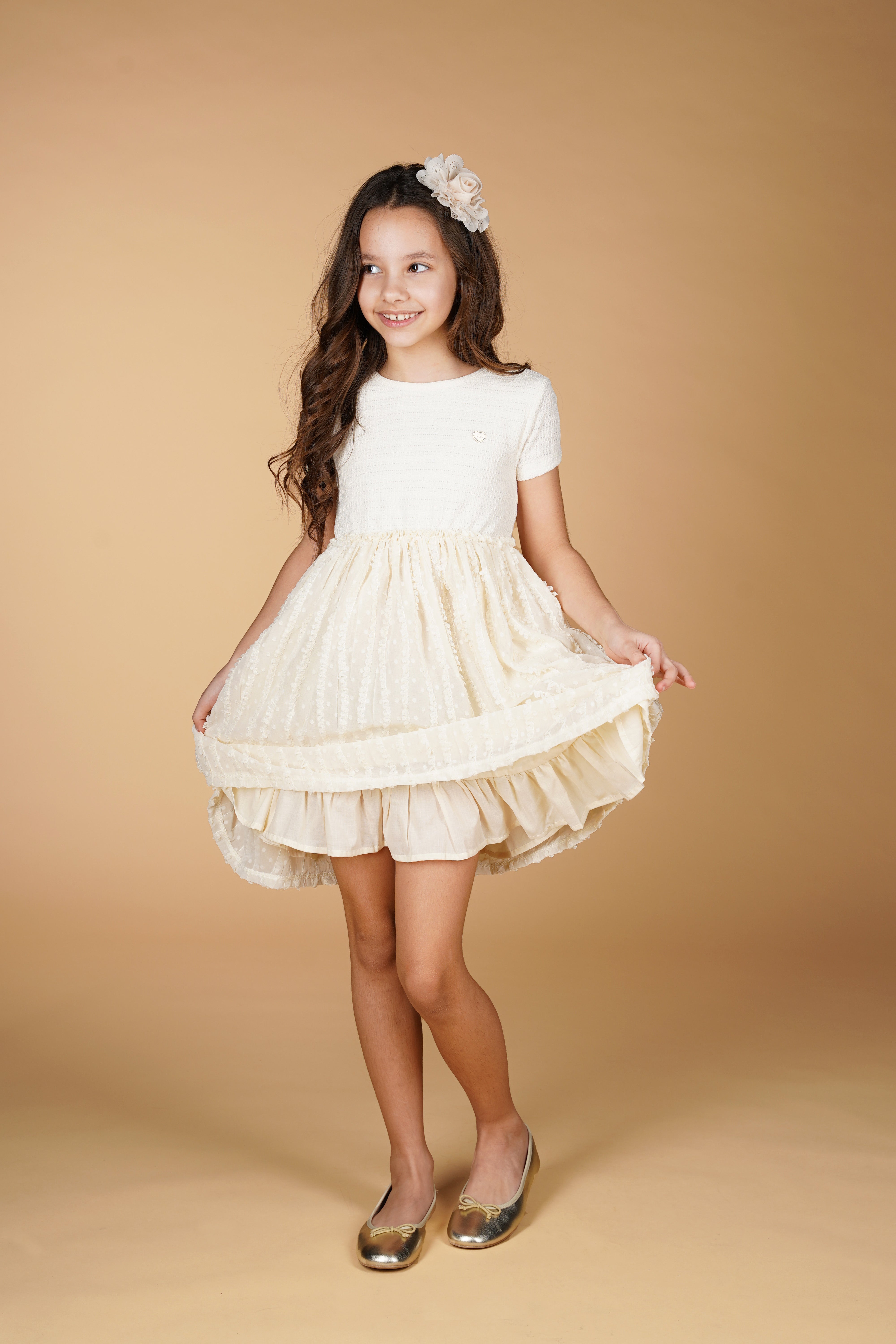 ♥ SMOOR ♥ dots & ruffles dress