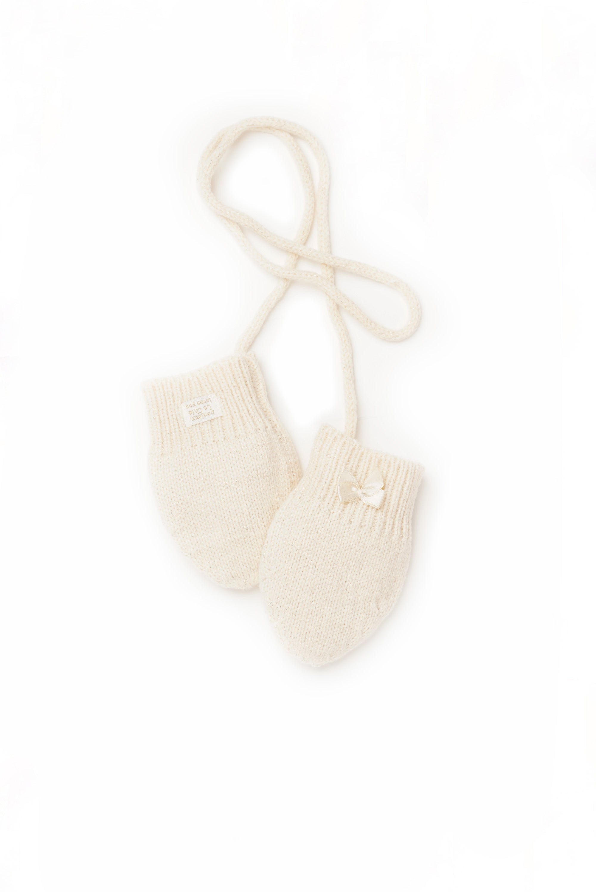 ♥ RATEAU ♥ gebreide wantjes *Off-White*