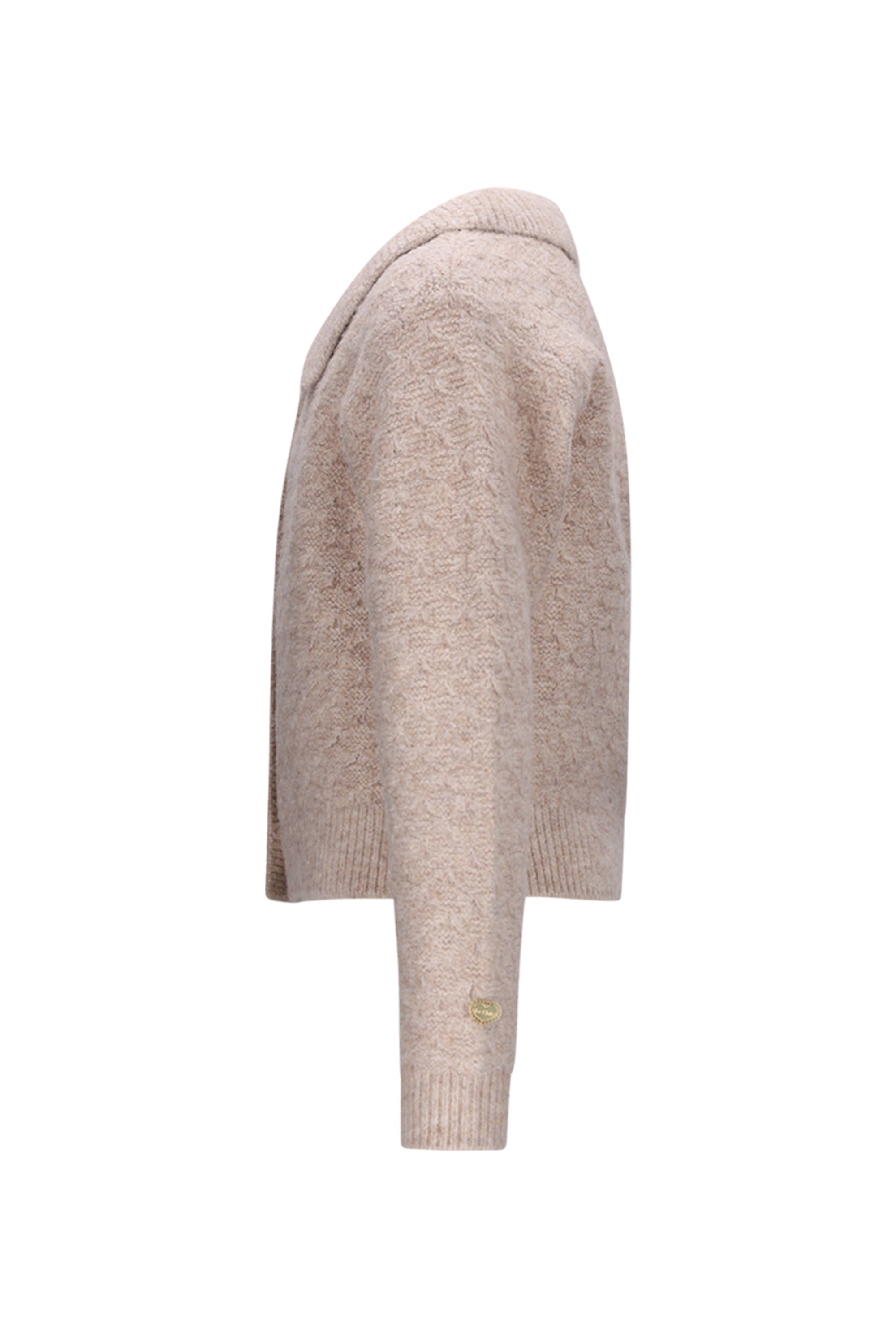 ♥ OMSKY ♥ gebreid vest *Beige*