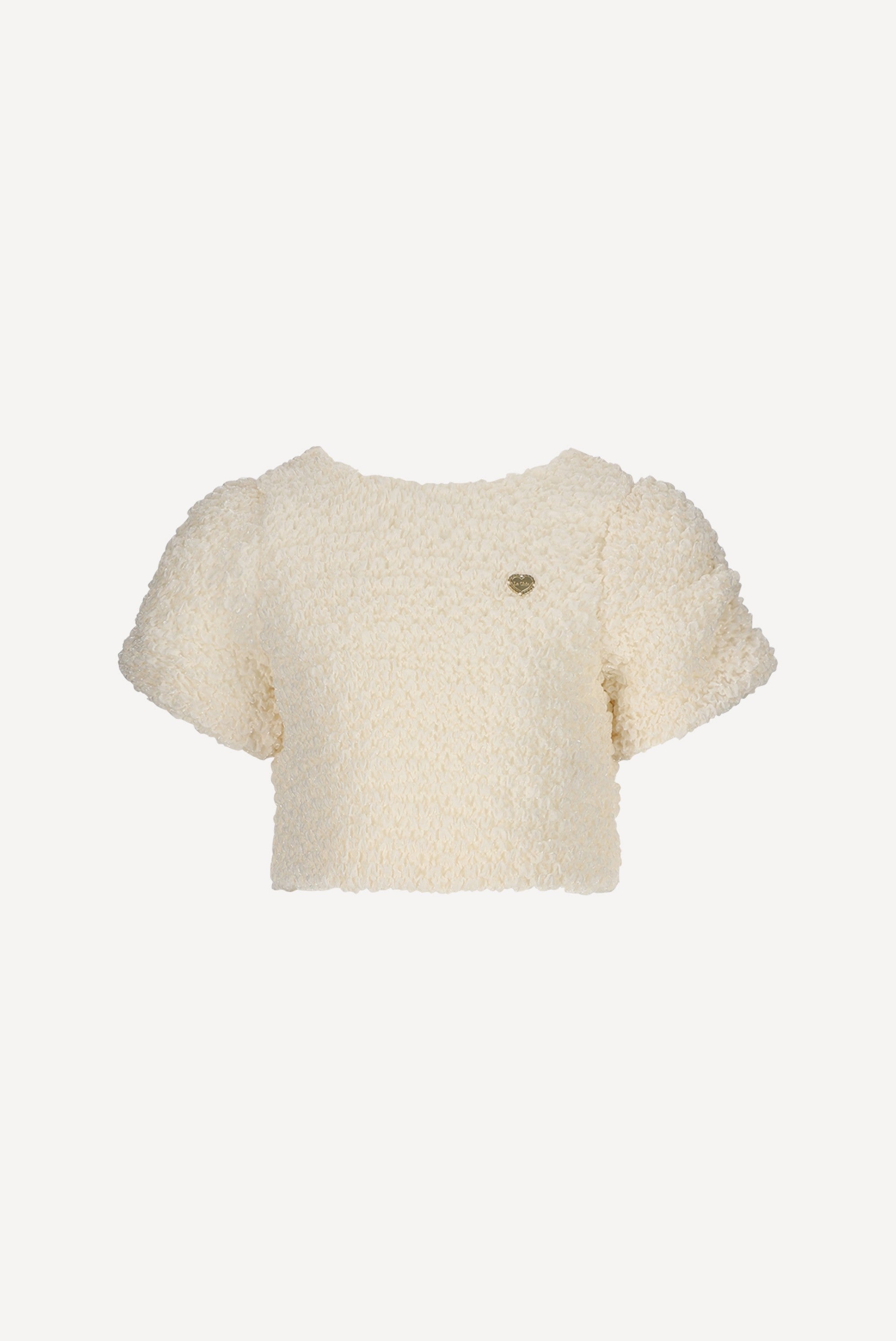 ELSTREE crop top. Pearl