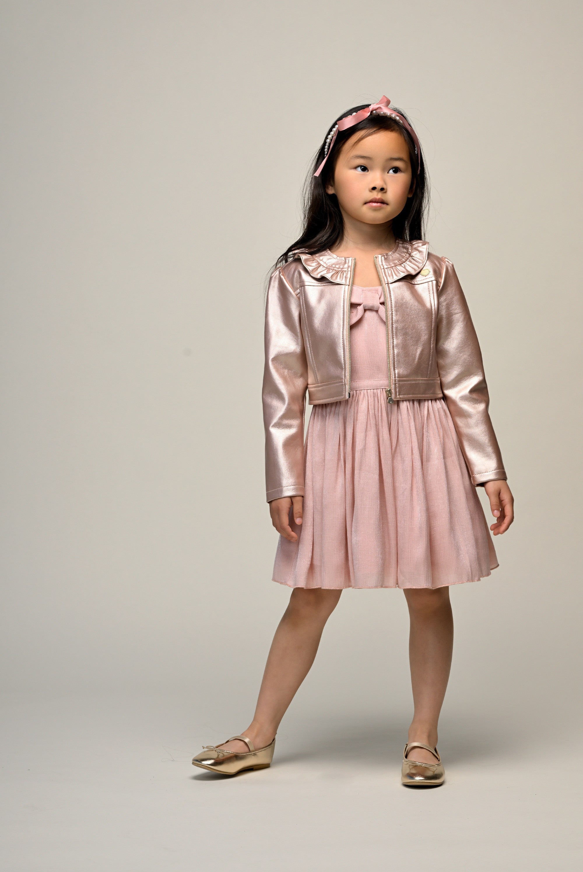 ARLETTE fake leather jack. Pink Symphony