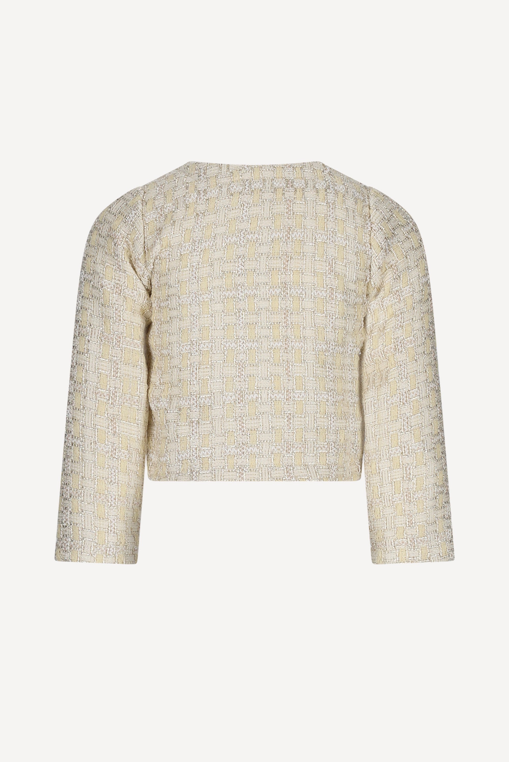 AMSY tweed jasje. Golden Glow