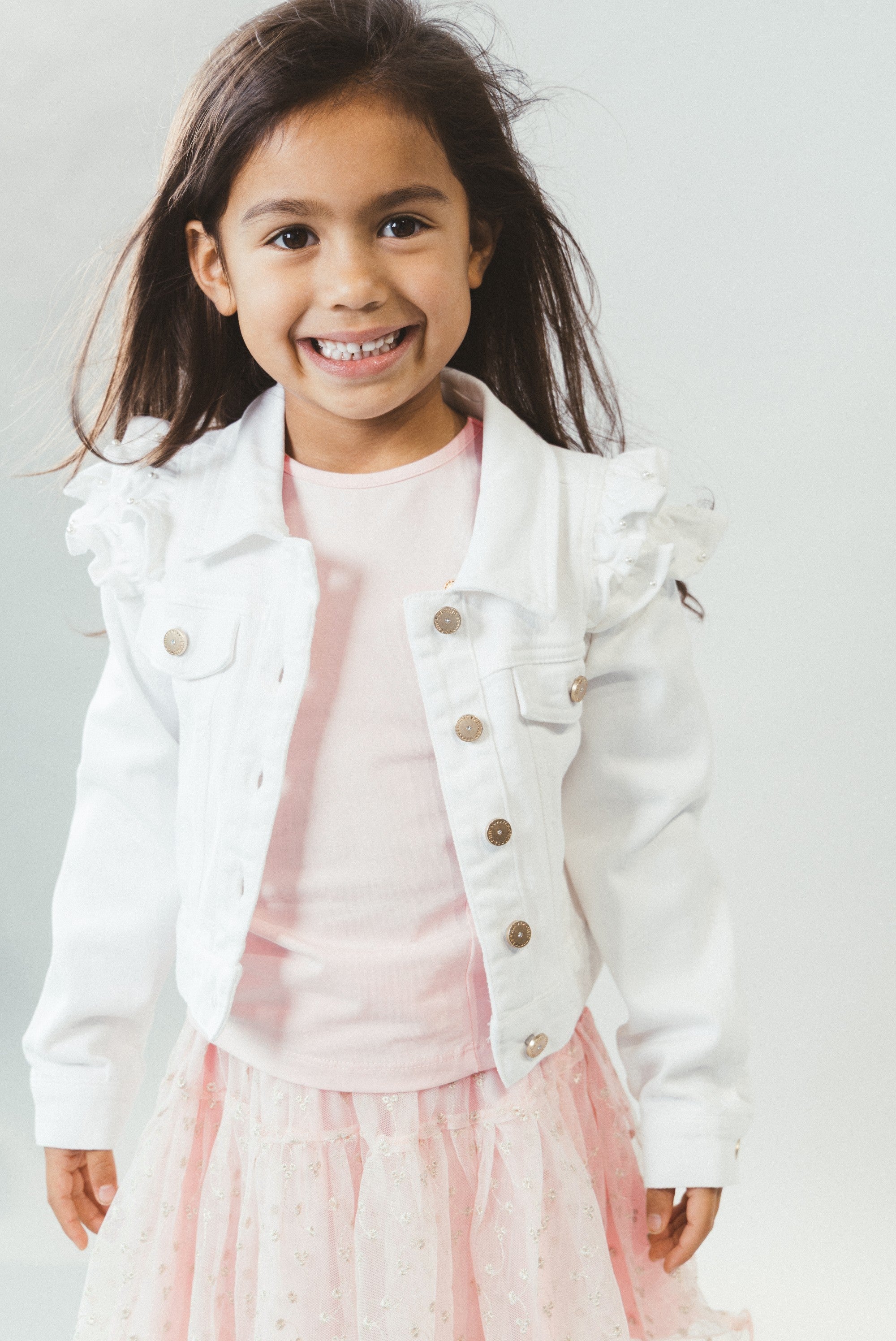 ALLY spijkerjas. Off White Denim