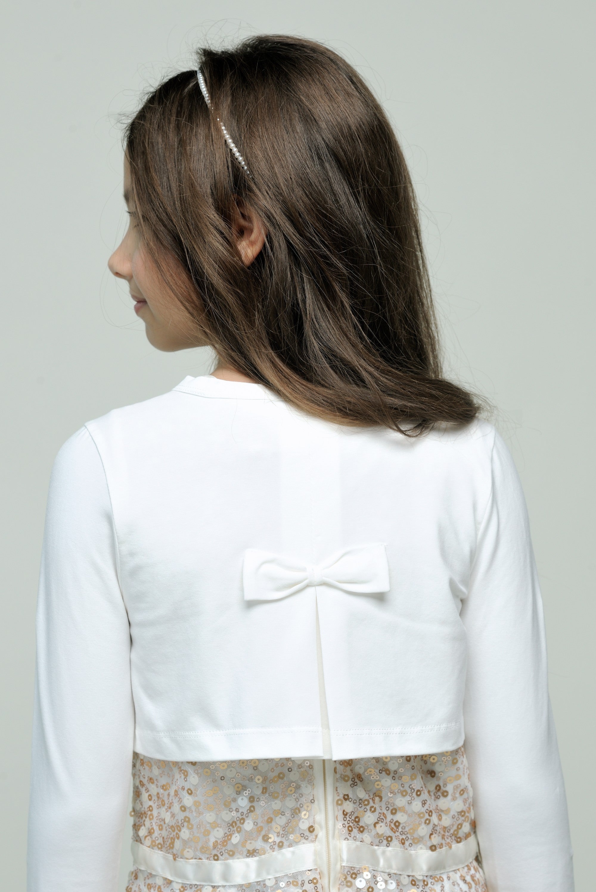 NONOHY bolero. Off White