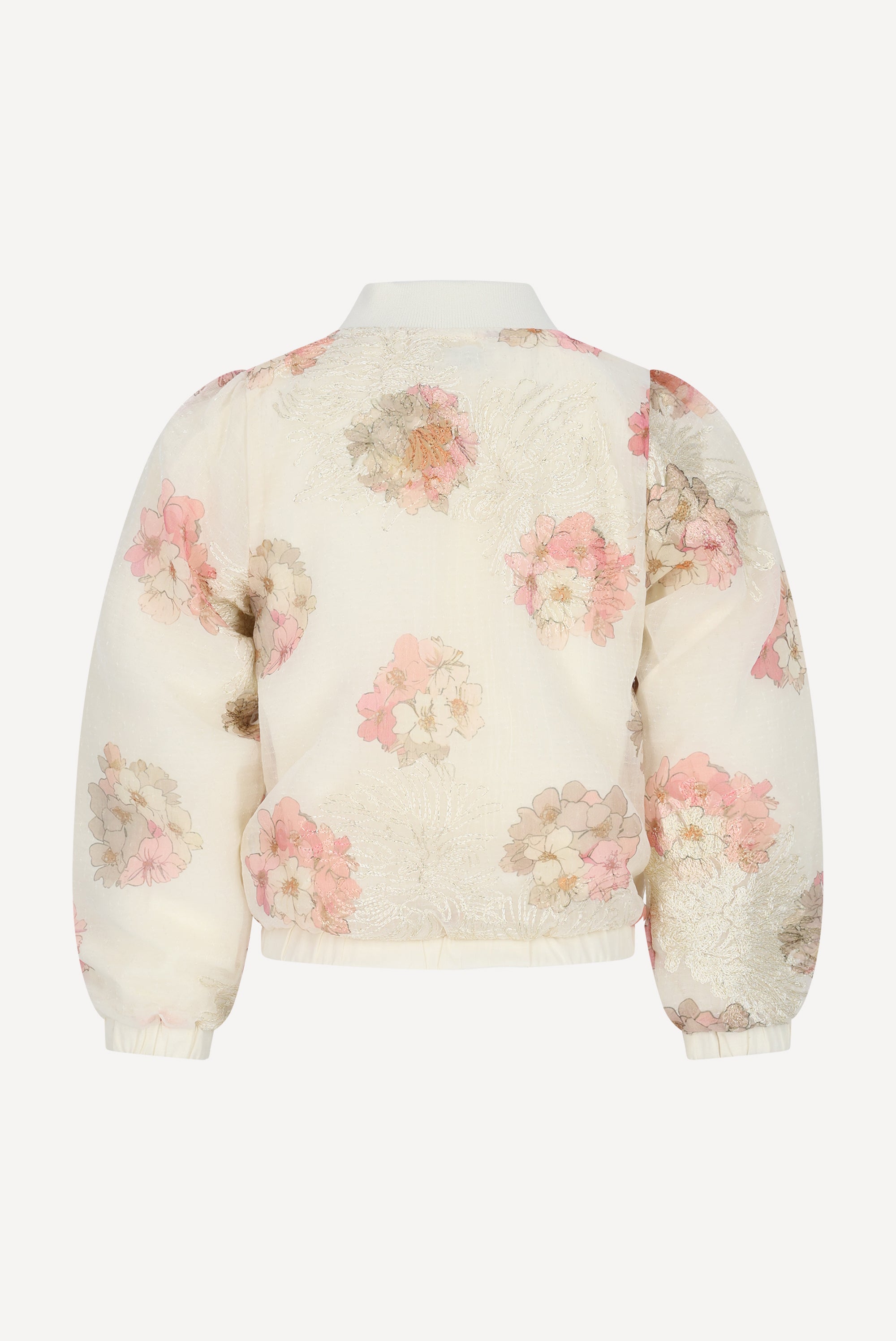 AVOILA bloemen bomber. Off White Bouquet