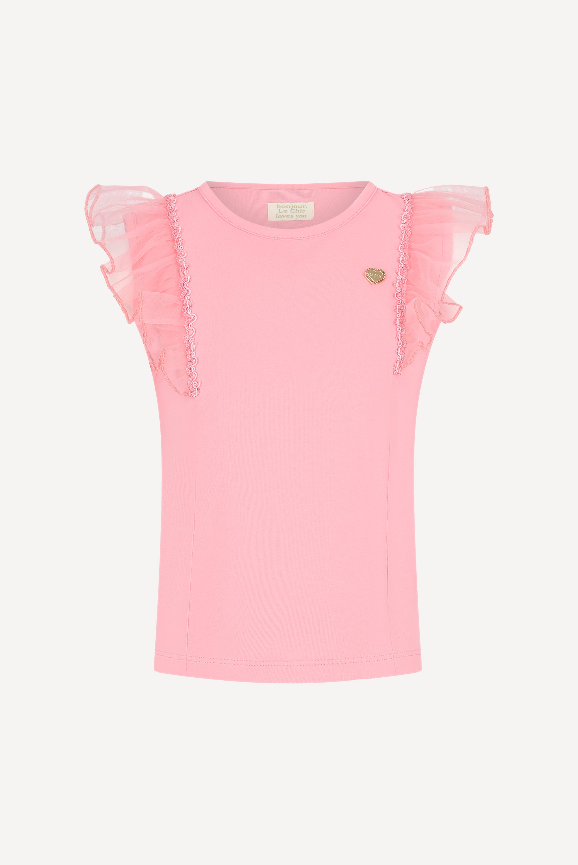 NOPPY mouwloos T-shirt. Flamingo Festival