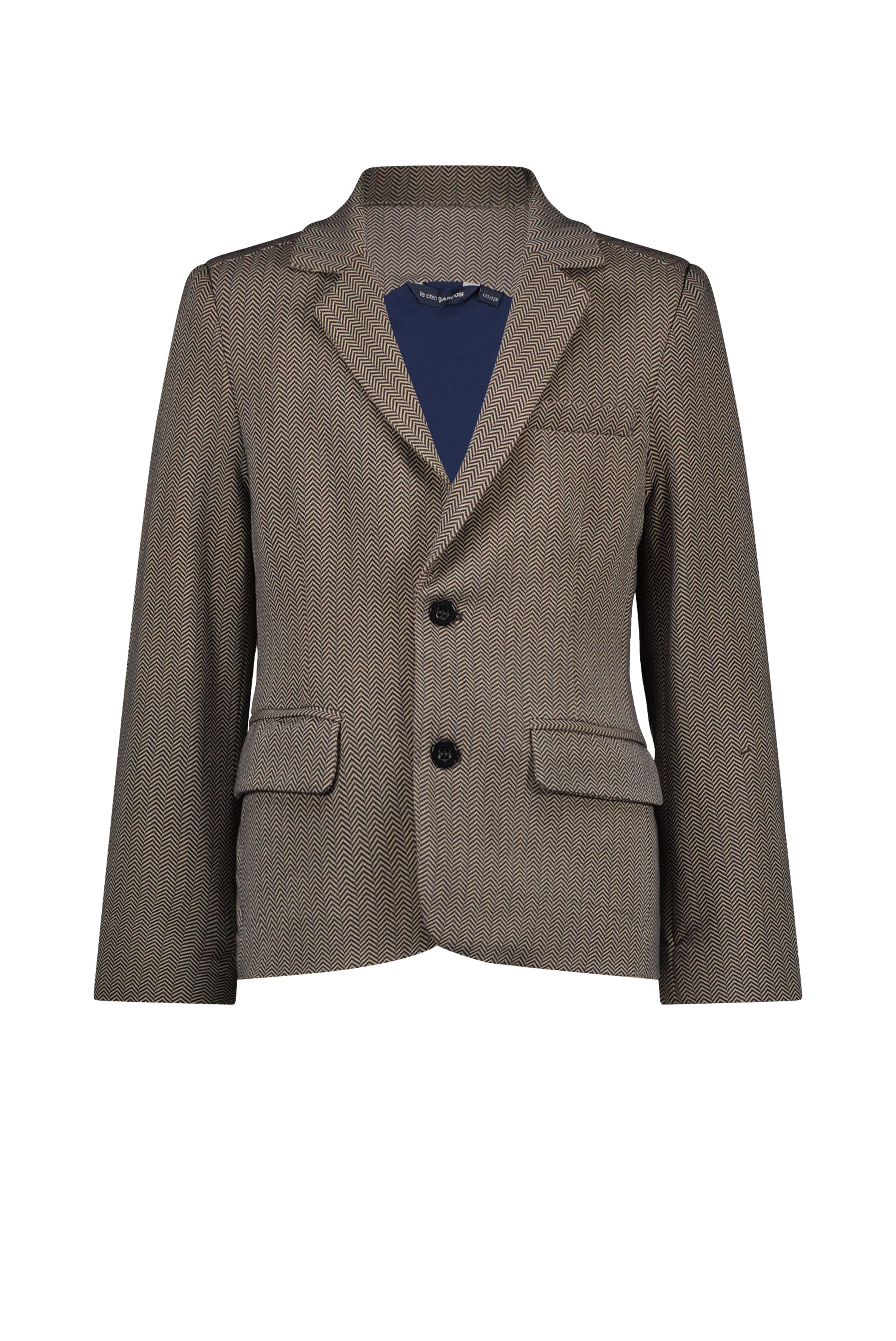 ◘ ABEL ◘ herringbone blazer *Navy*