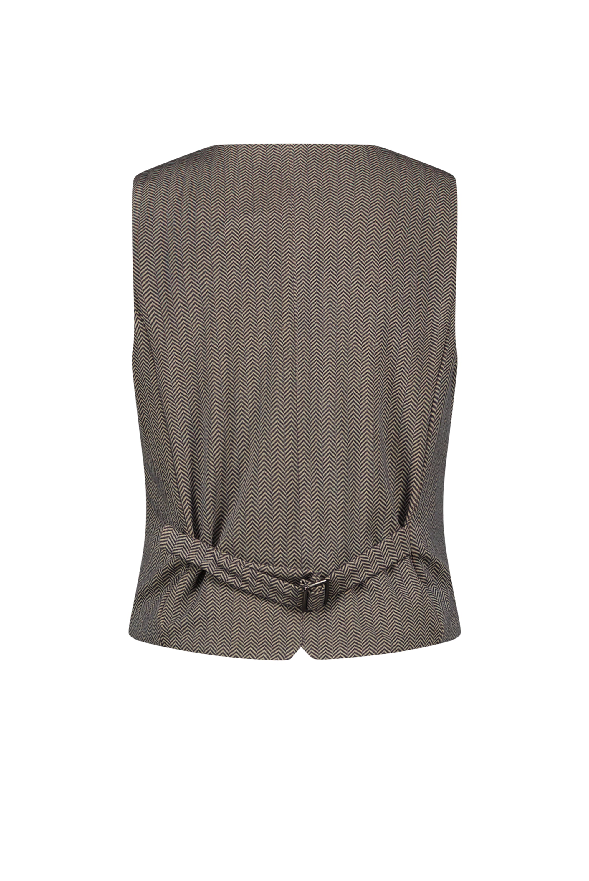 ◘ ART ◘ herringbone waistcoat *Navy*