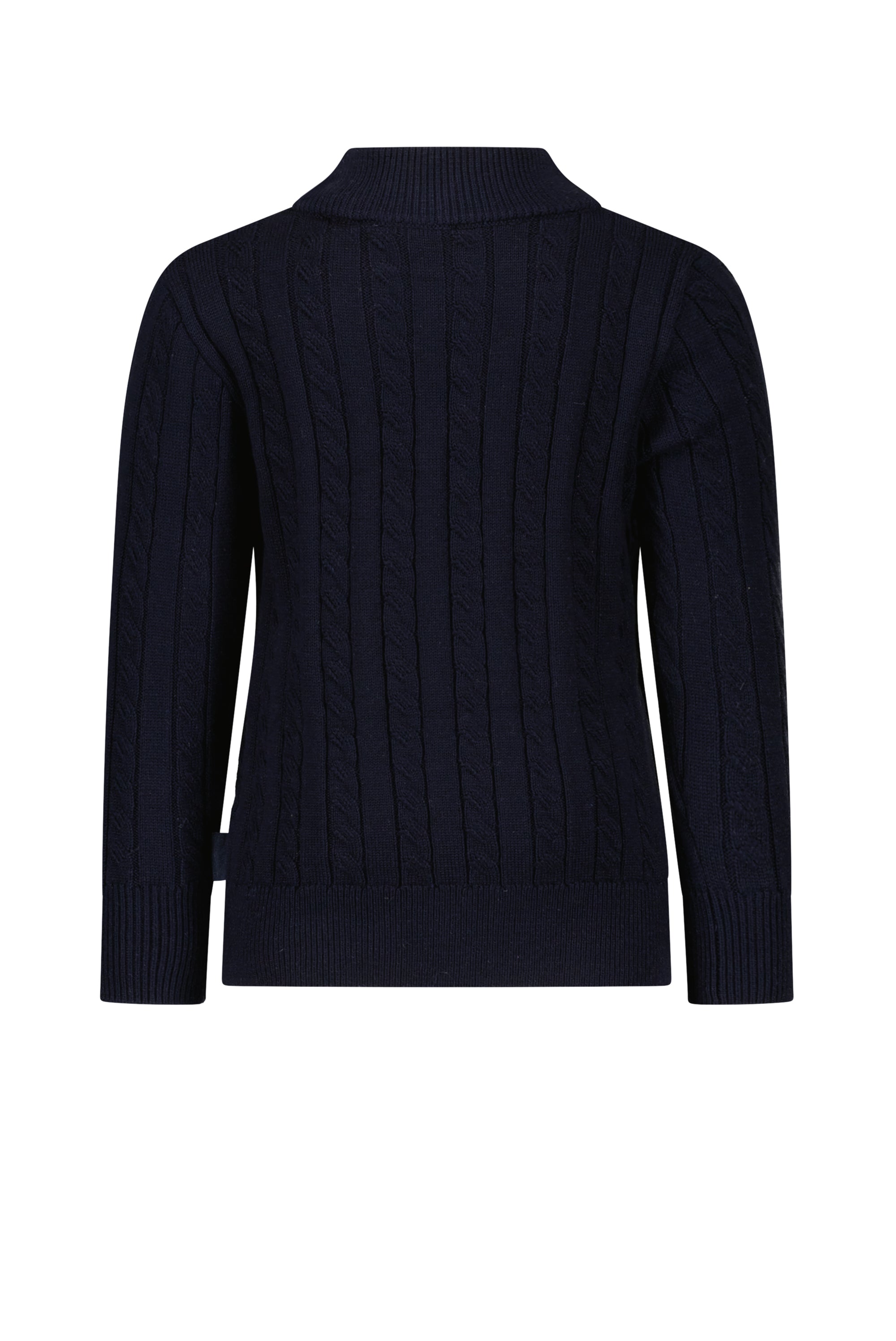 ◘ OLSSY ◘ cable knit zip pullover *Navy*