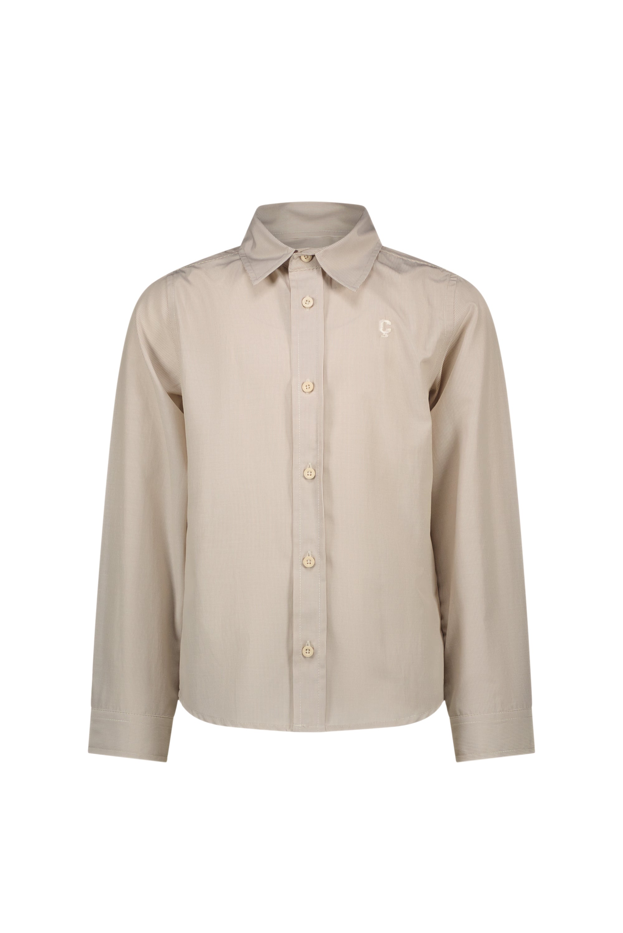 EVI thin-striped Garçon shirt *Sahara*