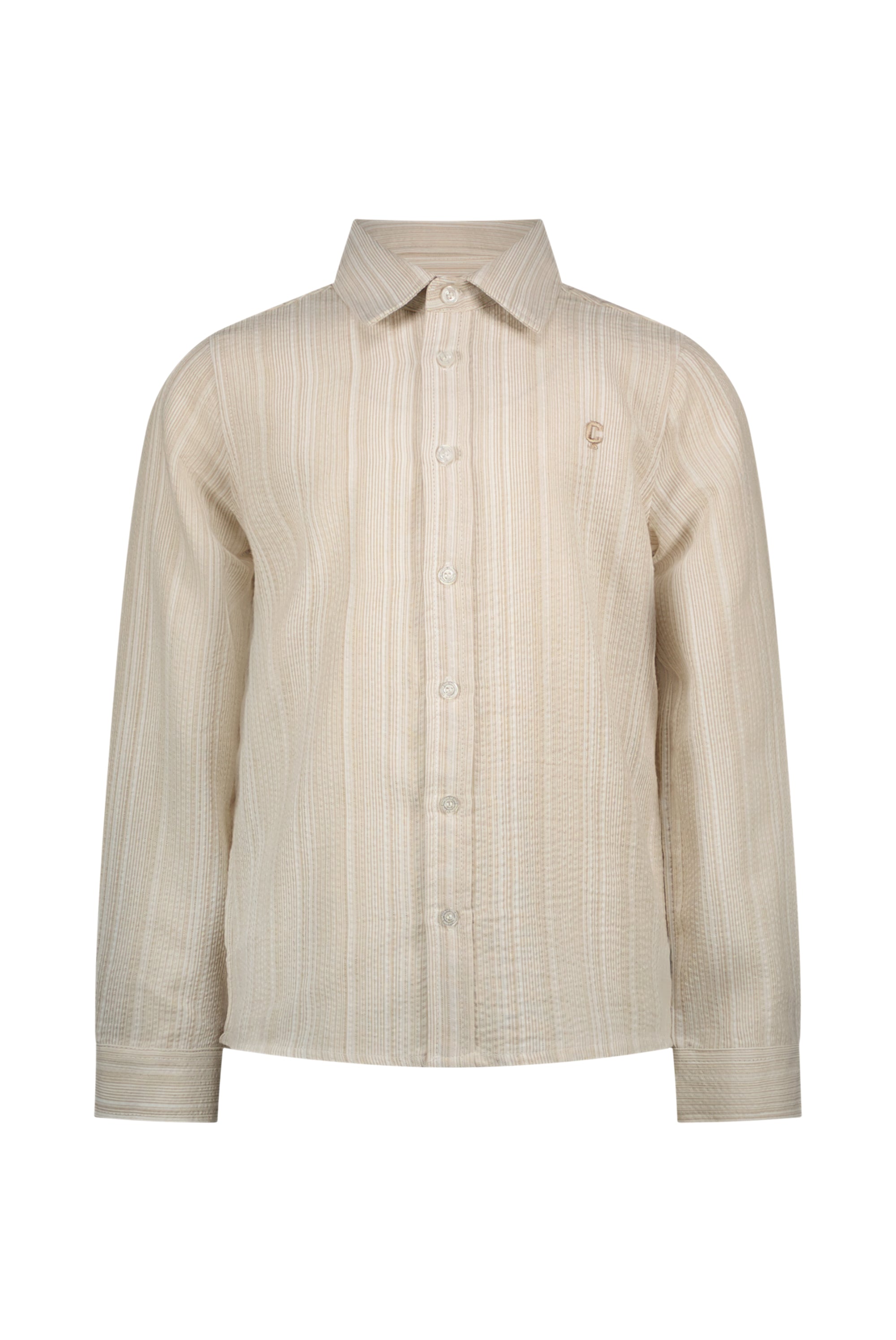 EVI summer-stripe Garçon shirt *Off White*