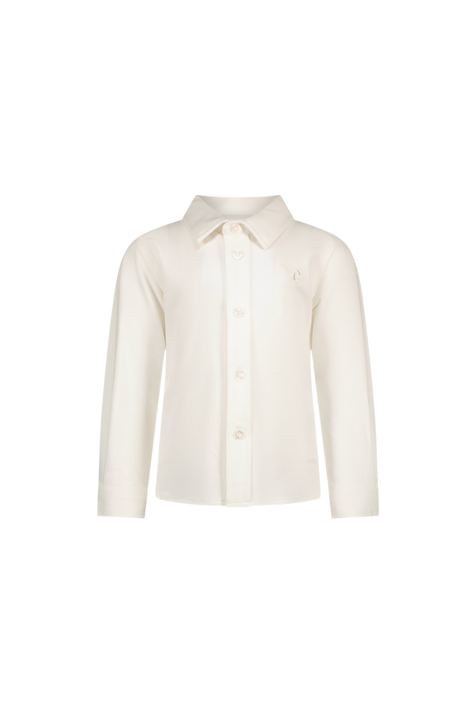 ERINO pique Garçon shirt *White*
