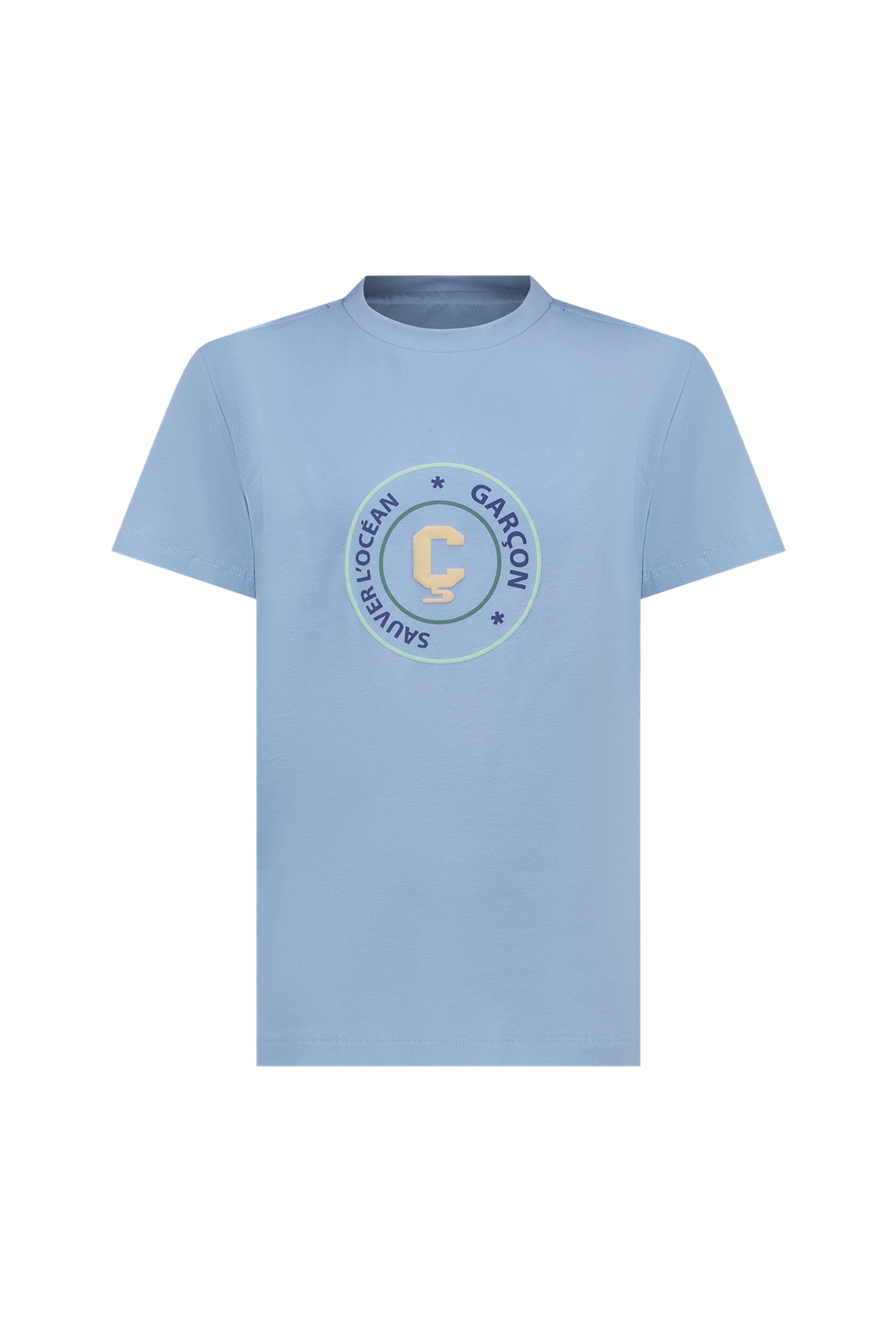 ♦ NOLAN ♦ sauver l'ocean T-shirt blauw