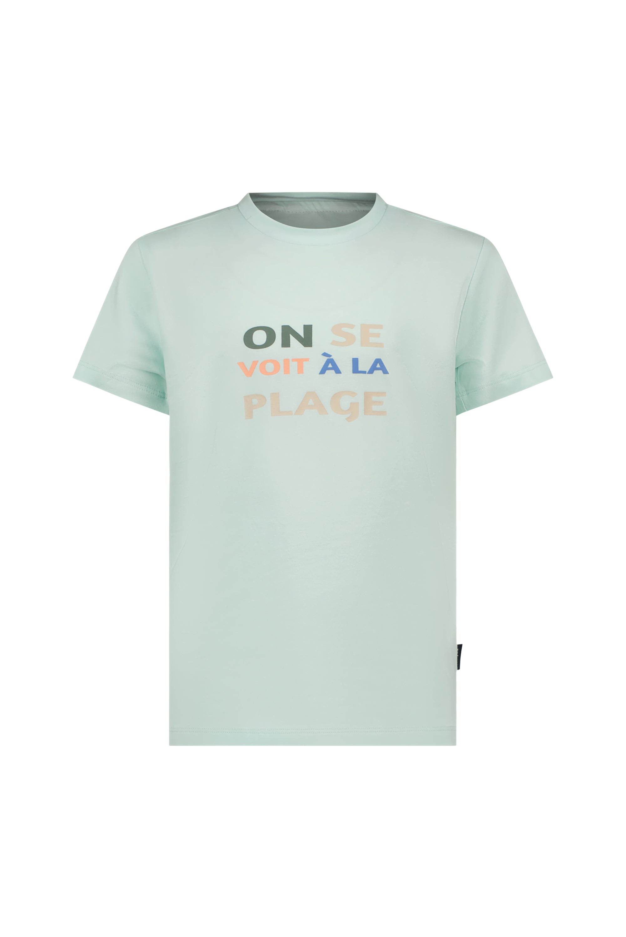 NOLAN a la plage T-shirt aqua