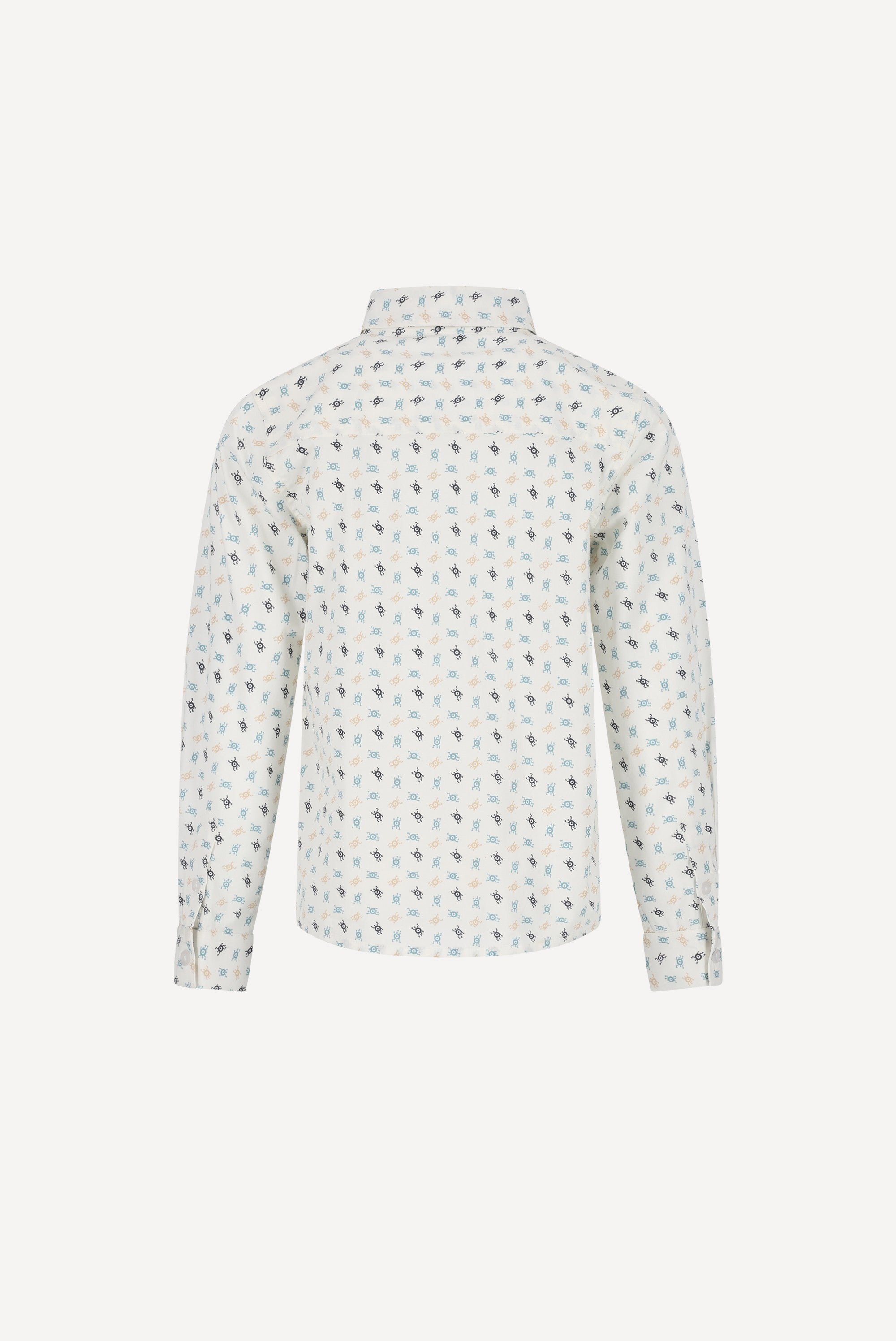 EVI overhemd. Robot Eye Sage AOP Garcon