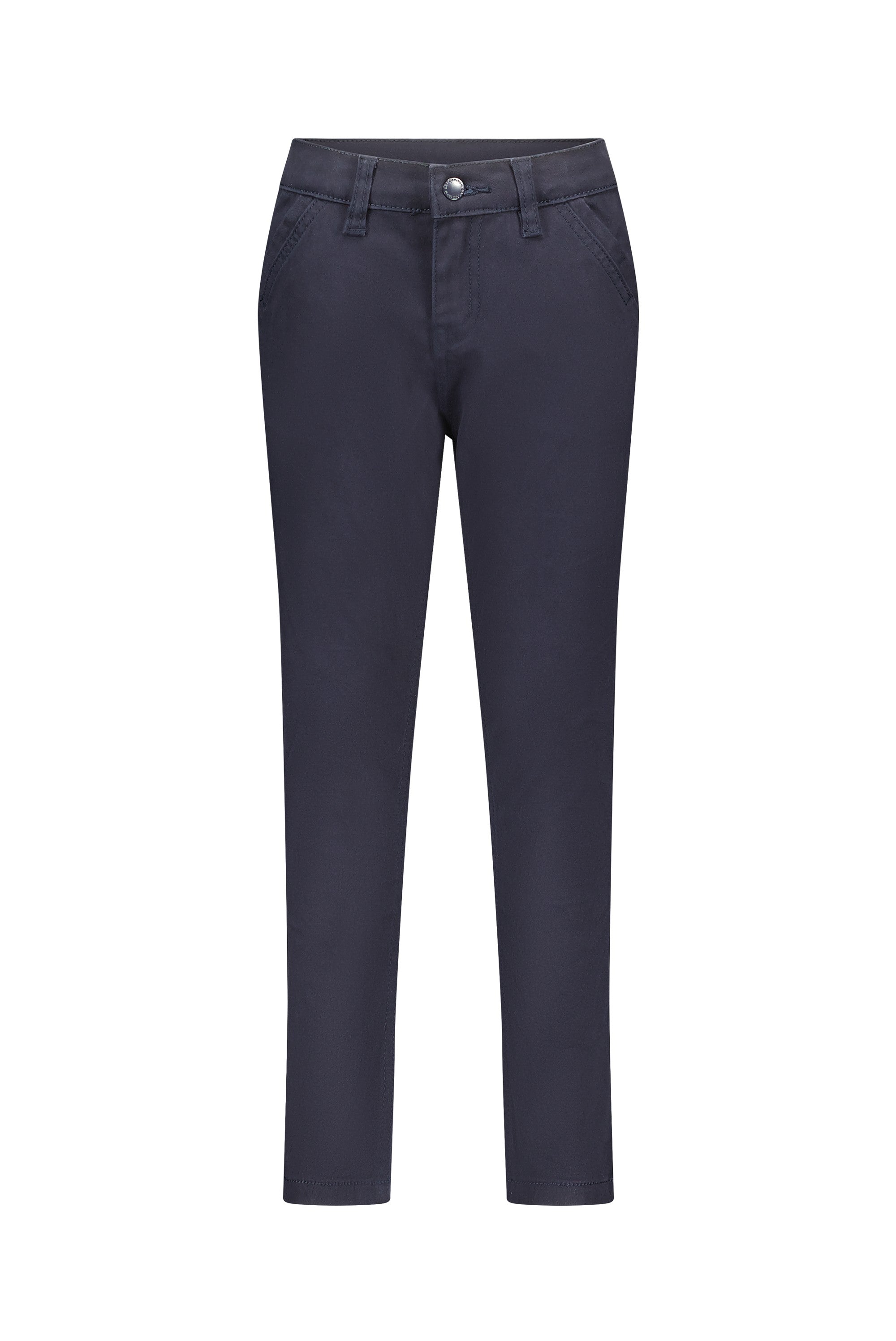 DEAN twill broek. Navy