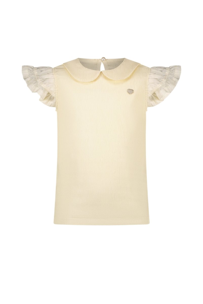 NICOLA wavy chic & voile T-shirt '24 - Le Chic Fashion