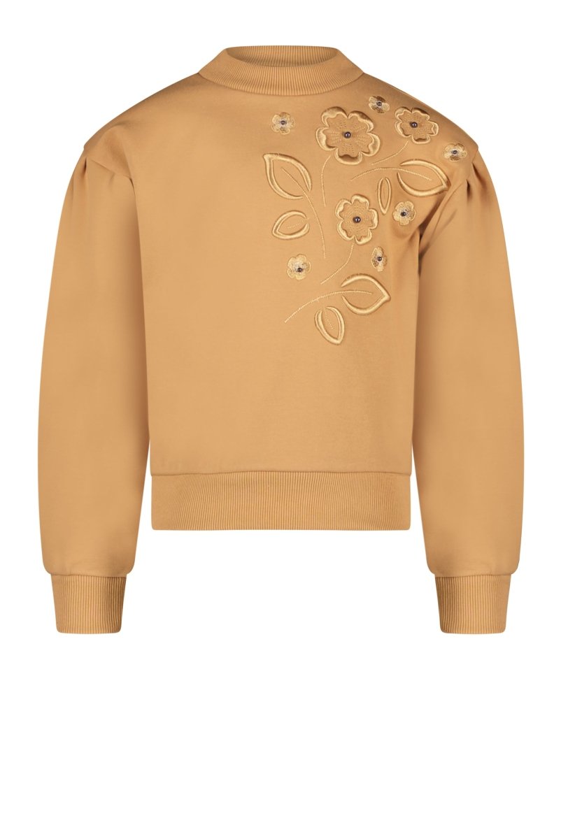 OLLADI bouquet embro sweater - Le Chic Fashion