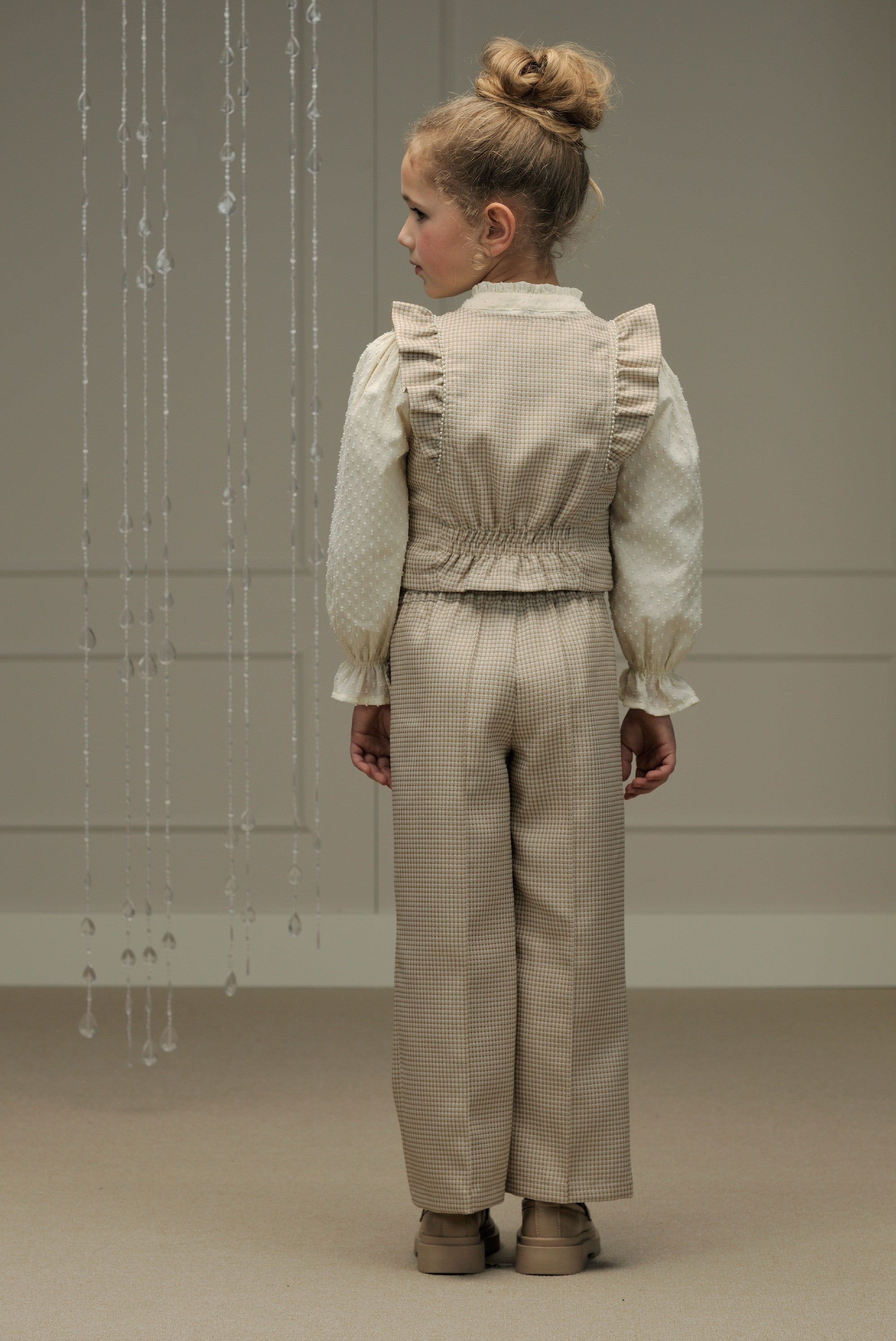 ♥ ELIZE ♥ tweed-look waistcoat *Fête du Champagne*