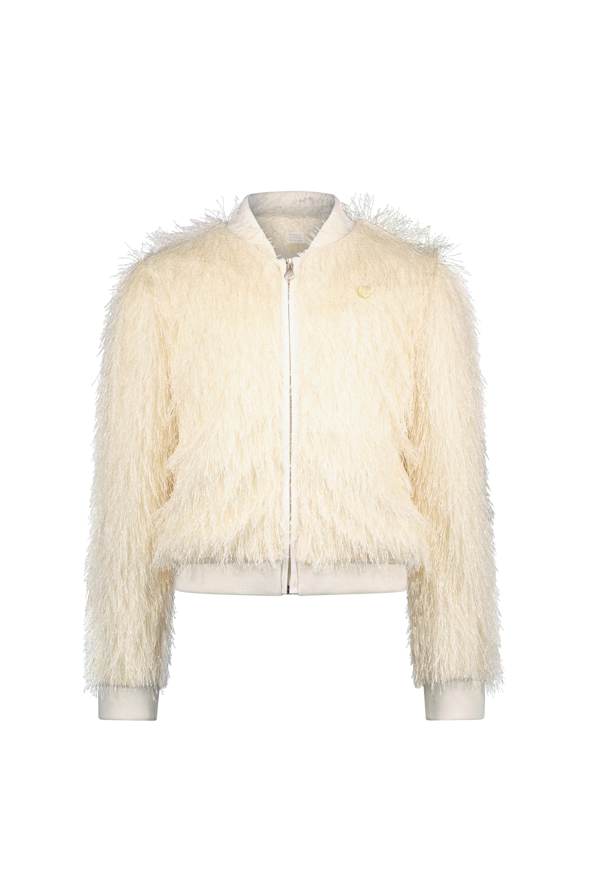 ♥ASTU♥ fancy & fuzzy bomber *Dreamy Creamy*
