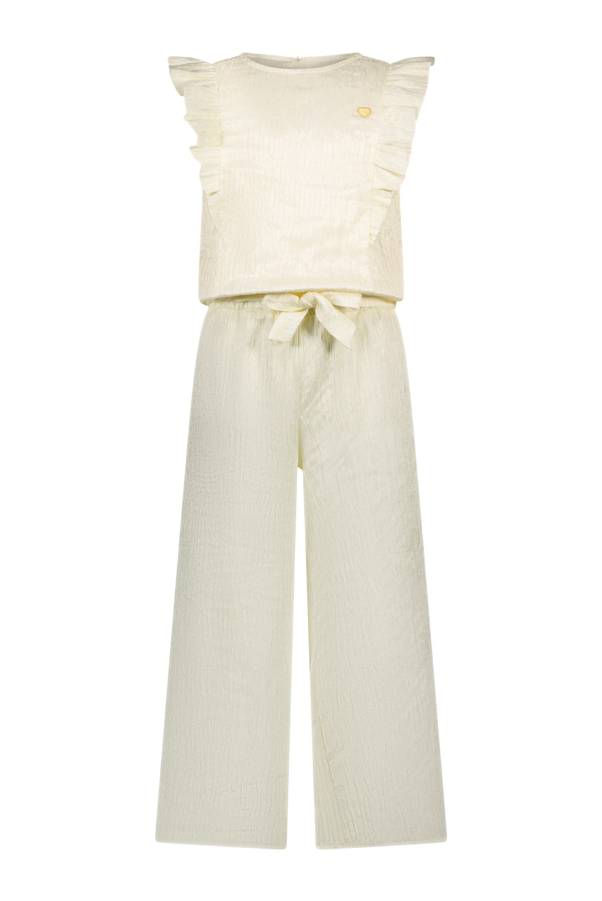 ♥KYROLA♥ crushed satin jumpsuit *Dreamy Creamy*